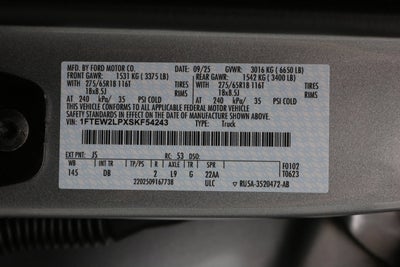 2025 Ford F-150 LMX4