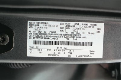 2022 Ford F-150 Lariat