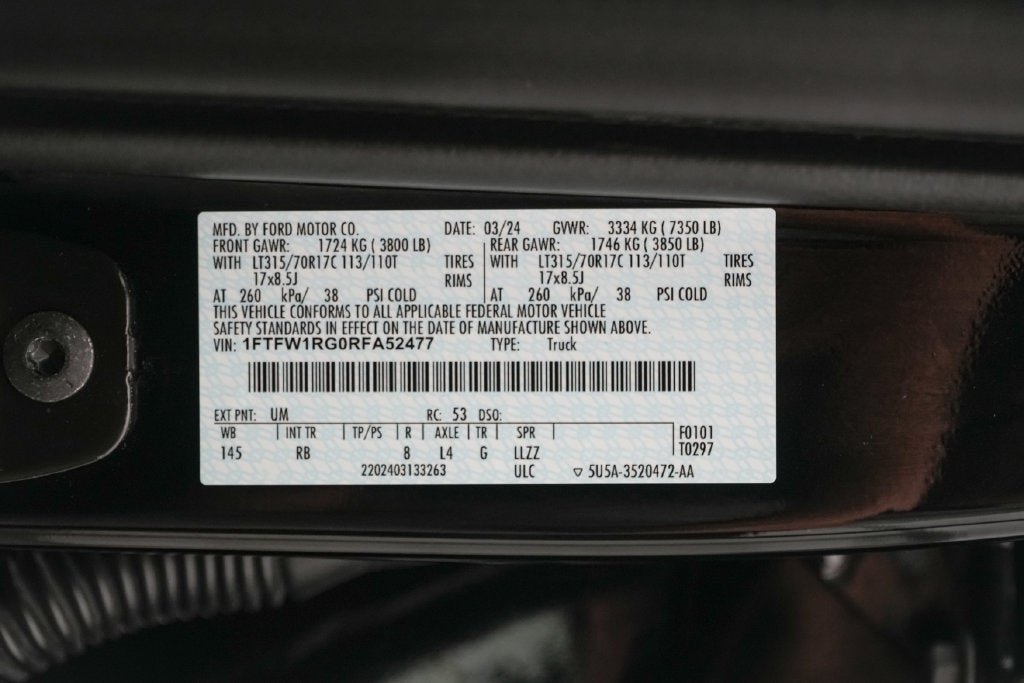 2024 Ford F-150 Raptor