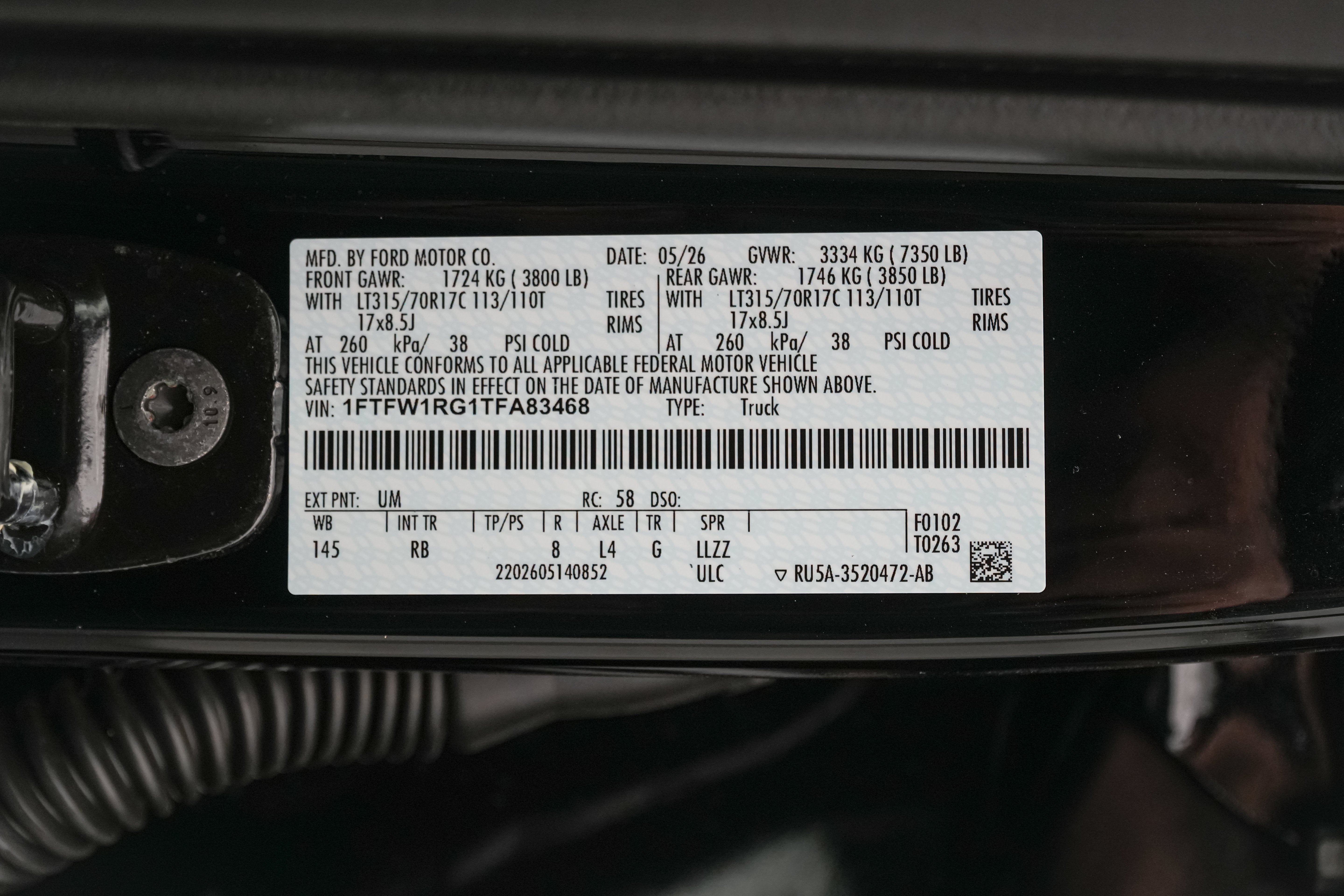 2026 Ford F-150 Raptor