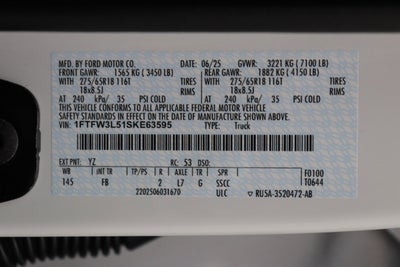 2025 Ford F-150 Lightning Bolt Supercharged