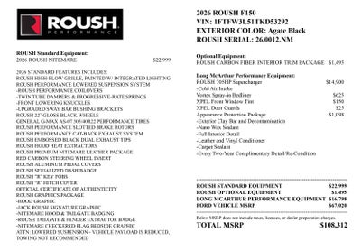2026 Ford F-150 ROUSH Nitemare Supercharged