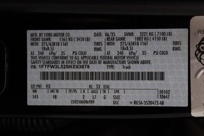 2025 Ford F-150 Lightning Bolt Supercharged