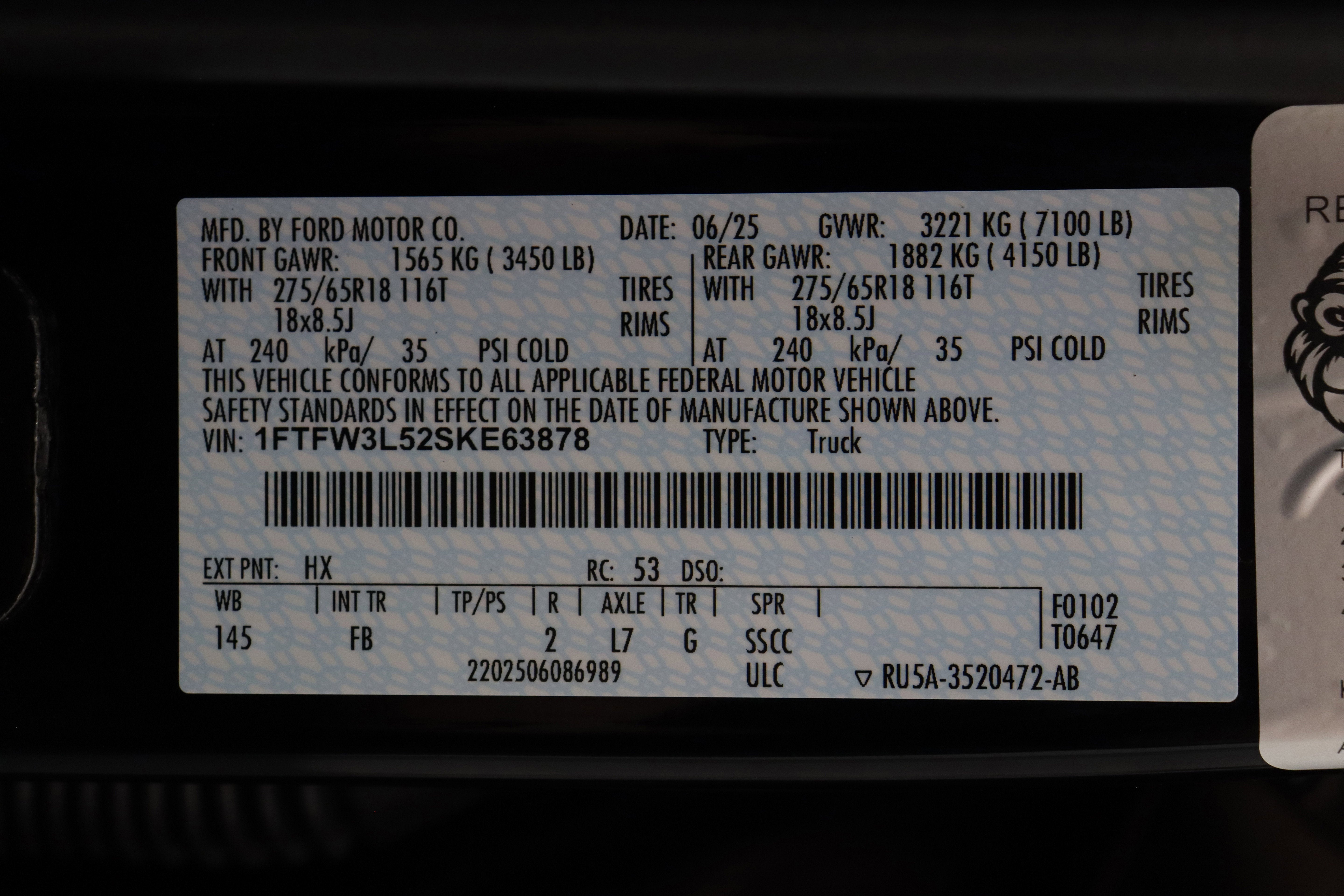 2025 Ford F-150 Lightning Bolt Supercharged