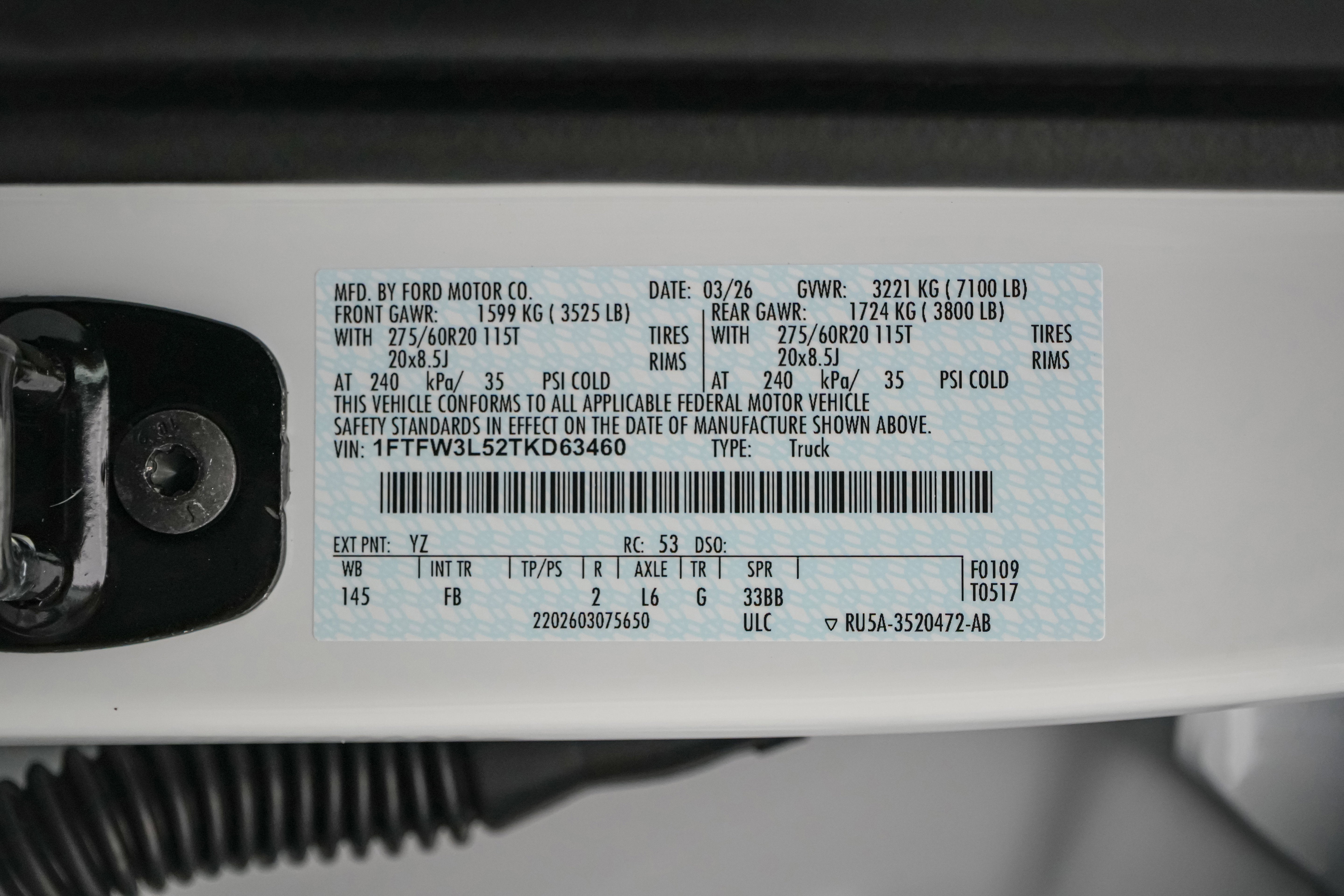 2026 Ford F-150 LMXR