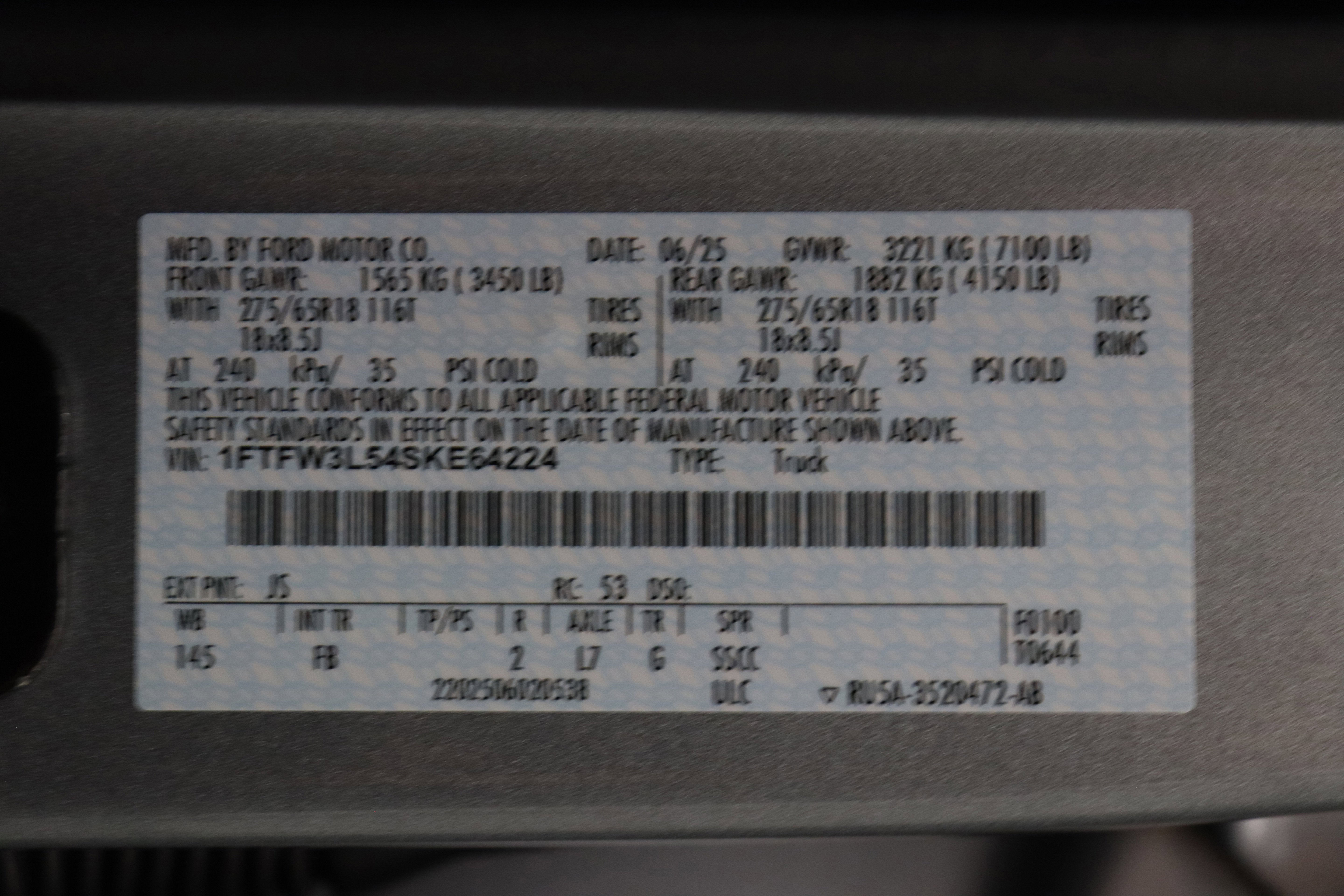 2025 Ford F-150 Lightning Bolt Supercharged