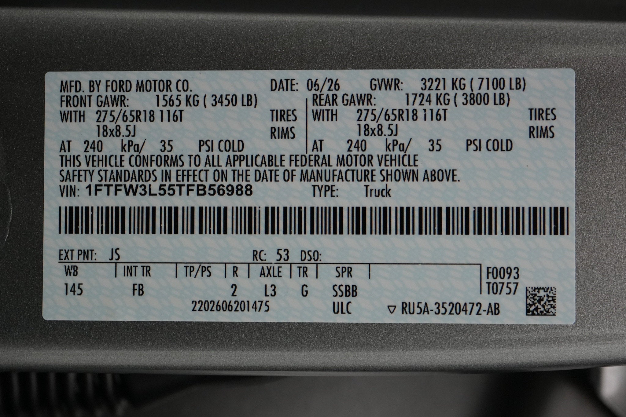 2026 Ford F-150 XLT