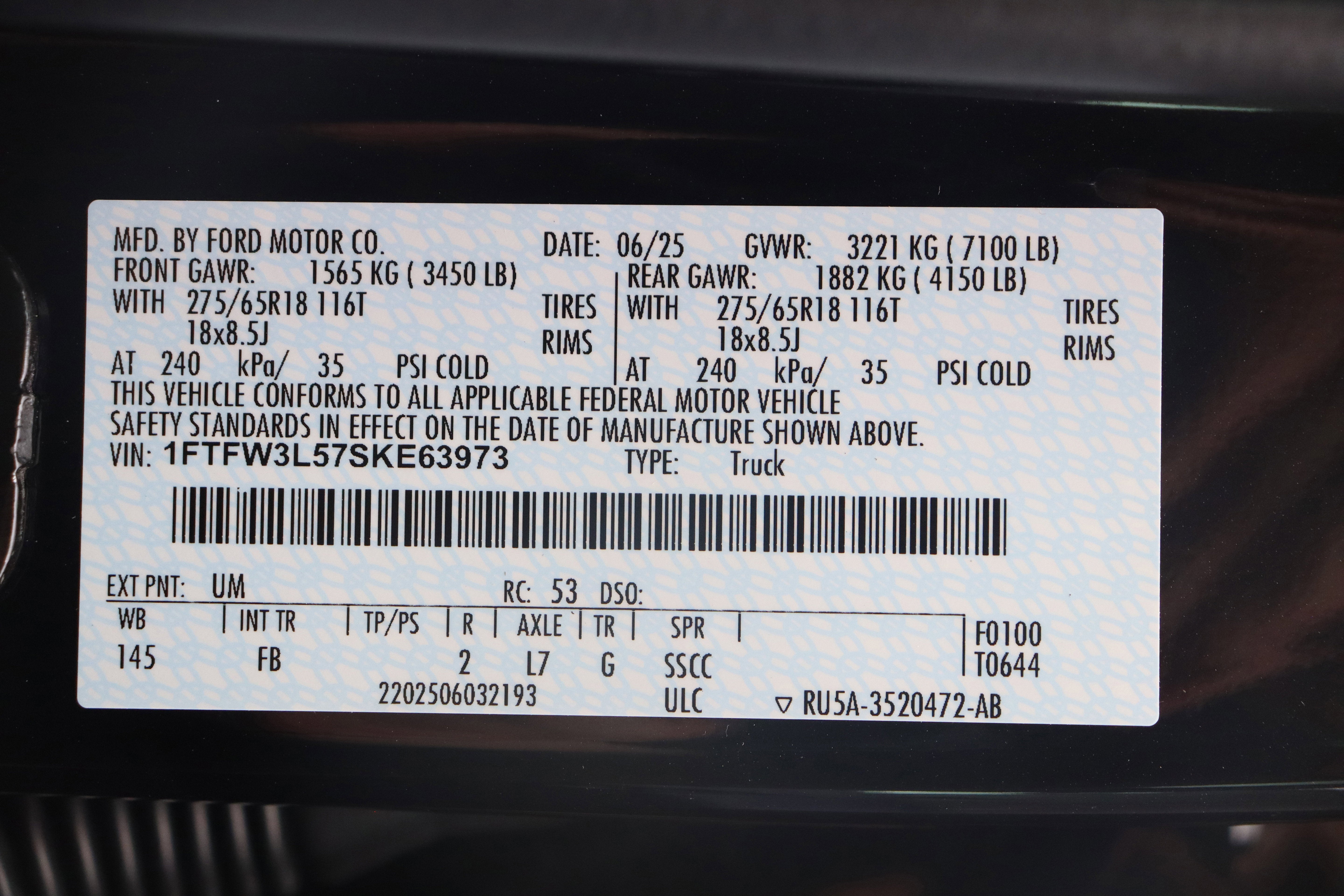 2025 Ford F-150 Lightning Bolt Supercharged