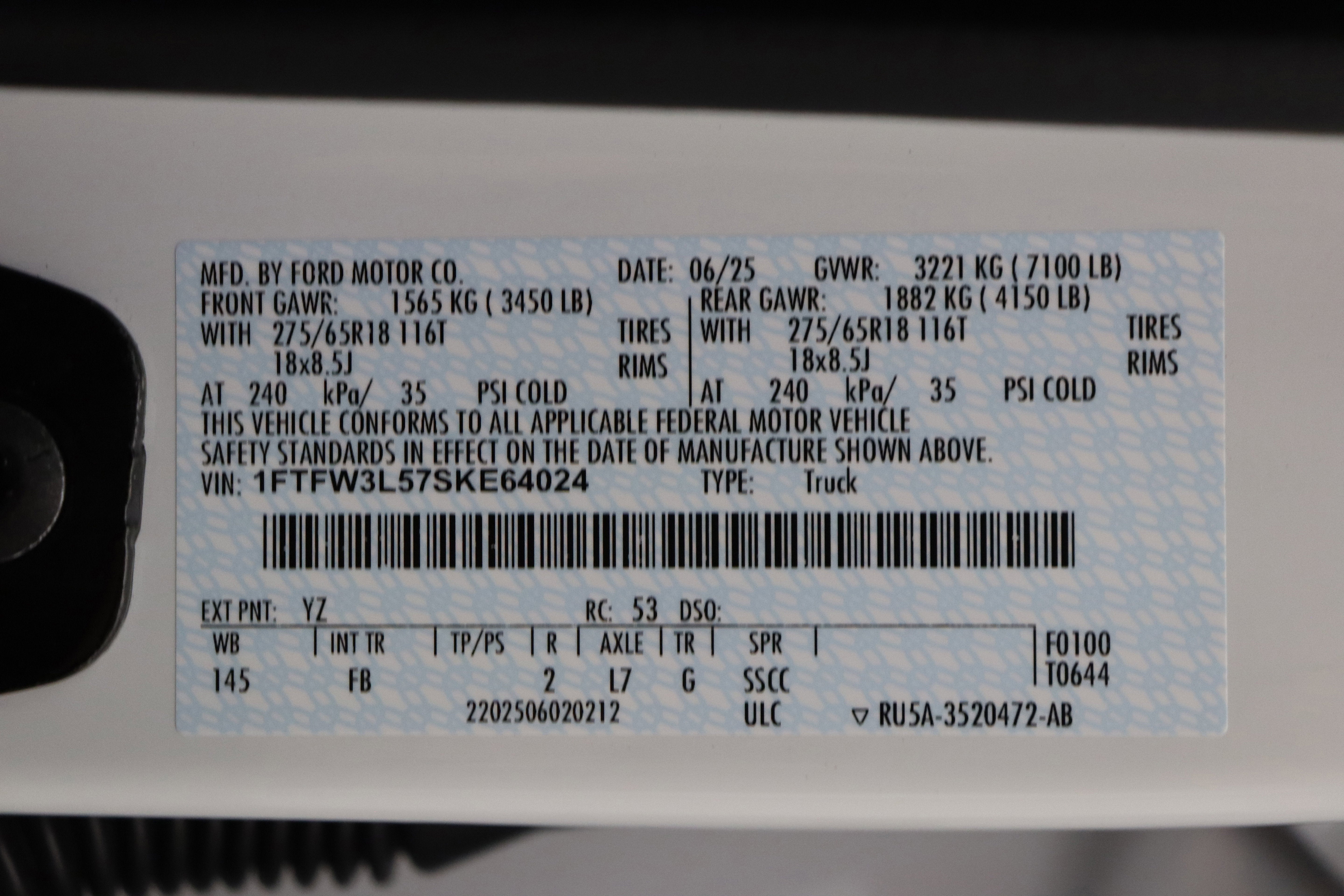 2025 Ford F-150 Lightning Bolt Supercharged