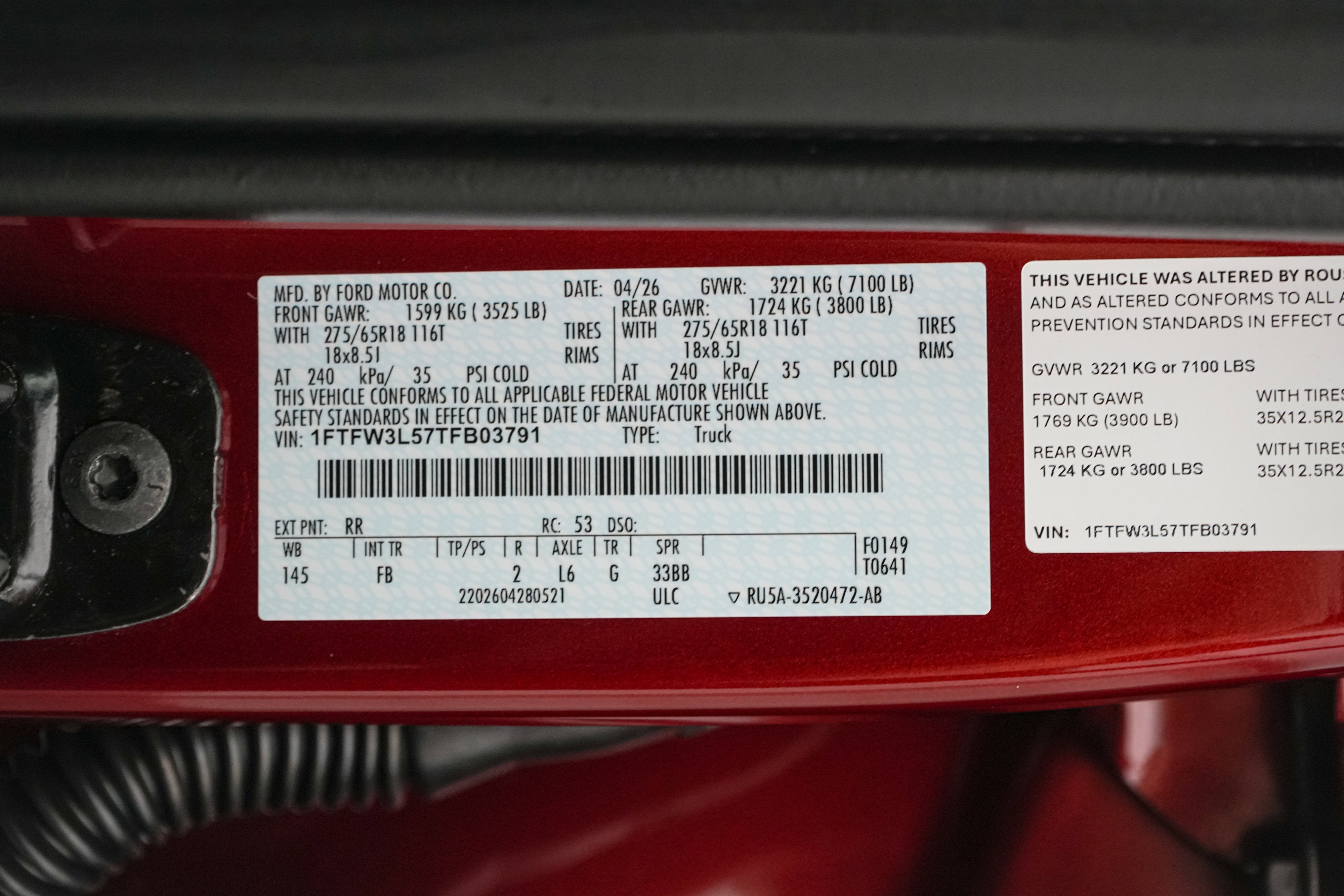 2026 Ford F-150 ROUSH RT6 XLT