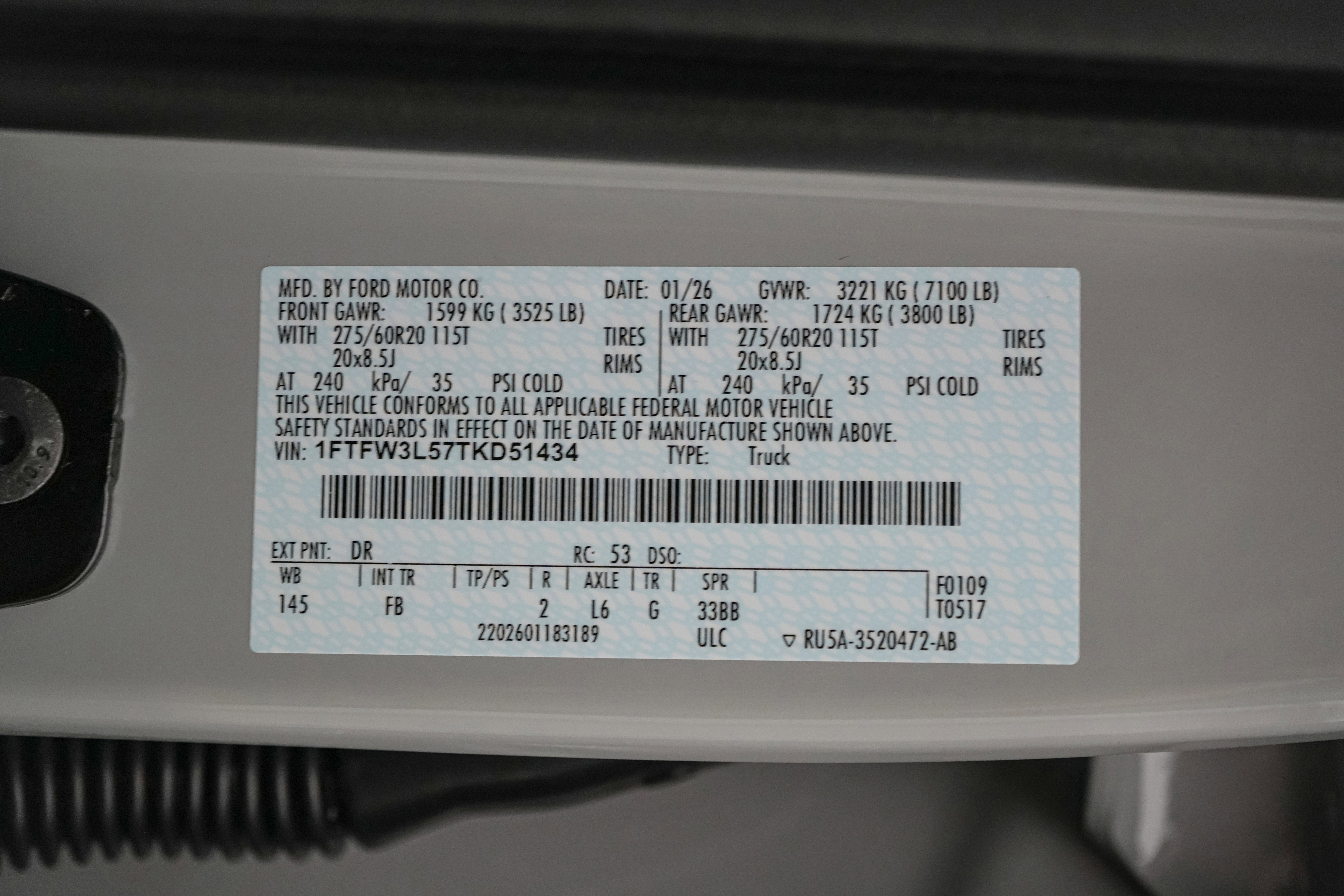 2026 Ford F-150 LMXR