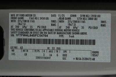 2025 Ford F-150 Tremor