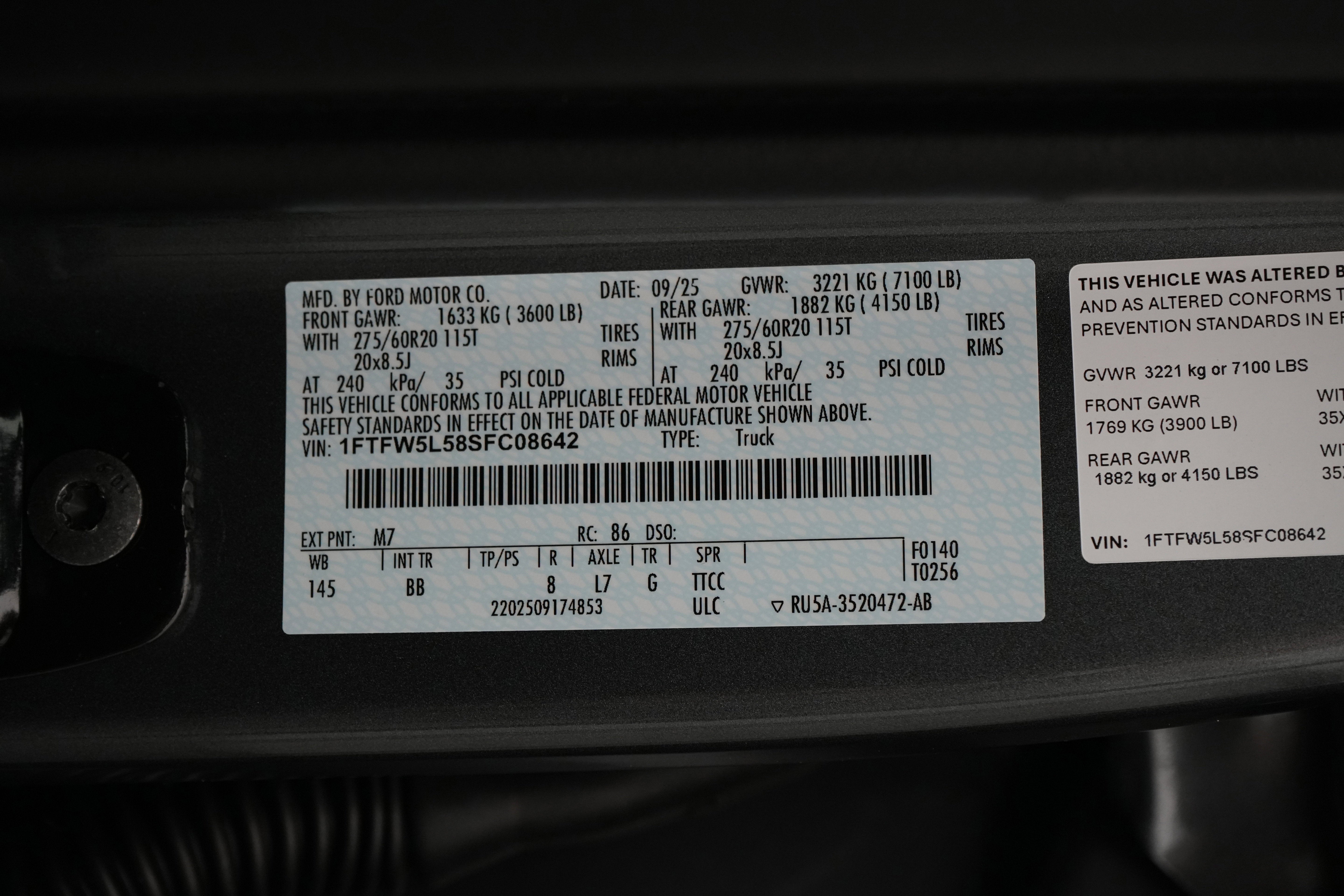 2025 Ford F-150 ROUSH RT6 LARIAT