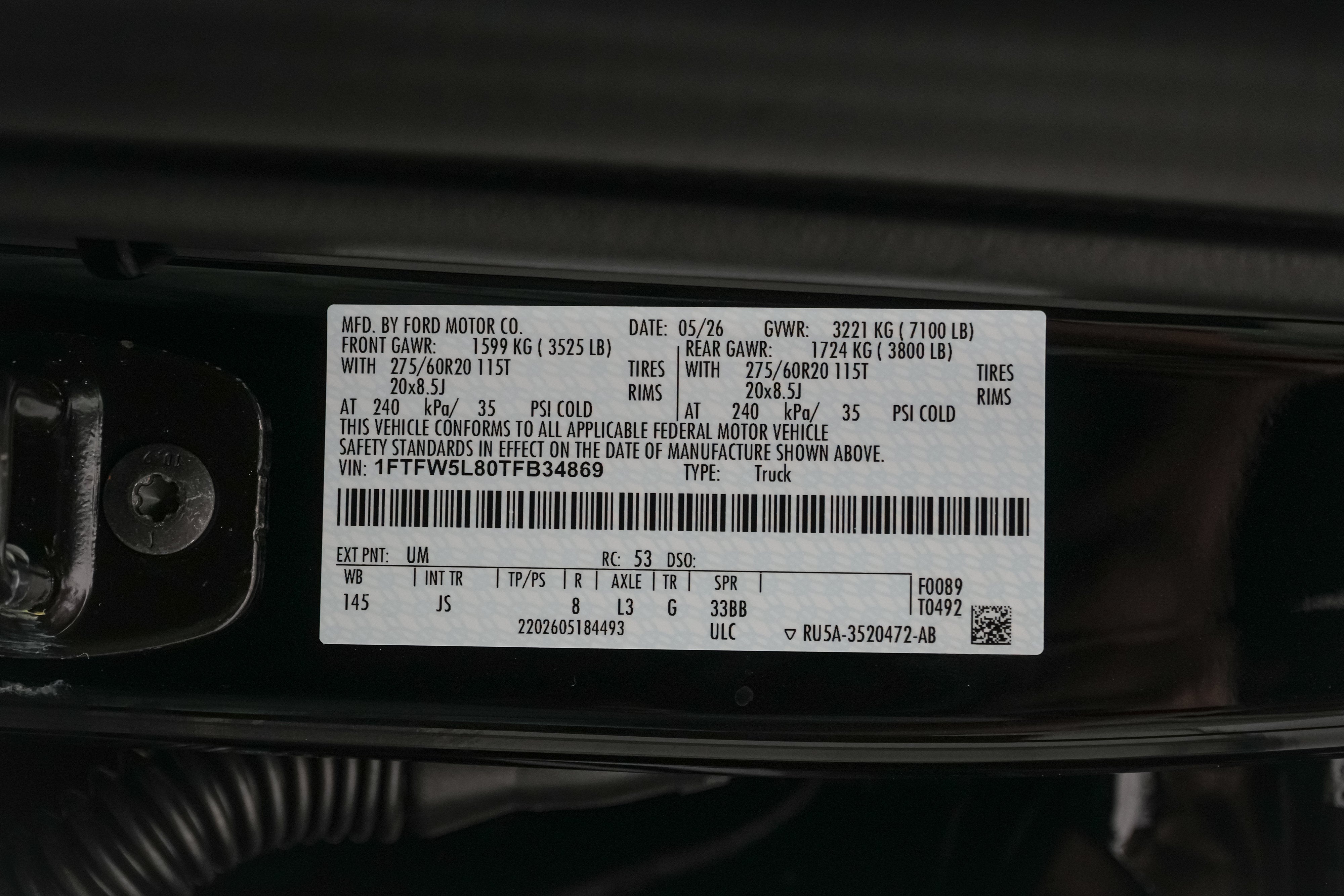 2026 Ford F-150 LARIAT