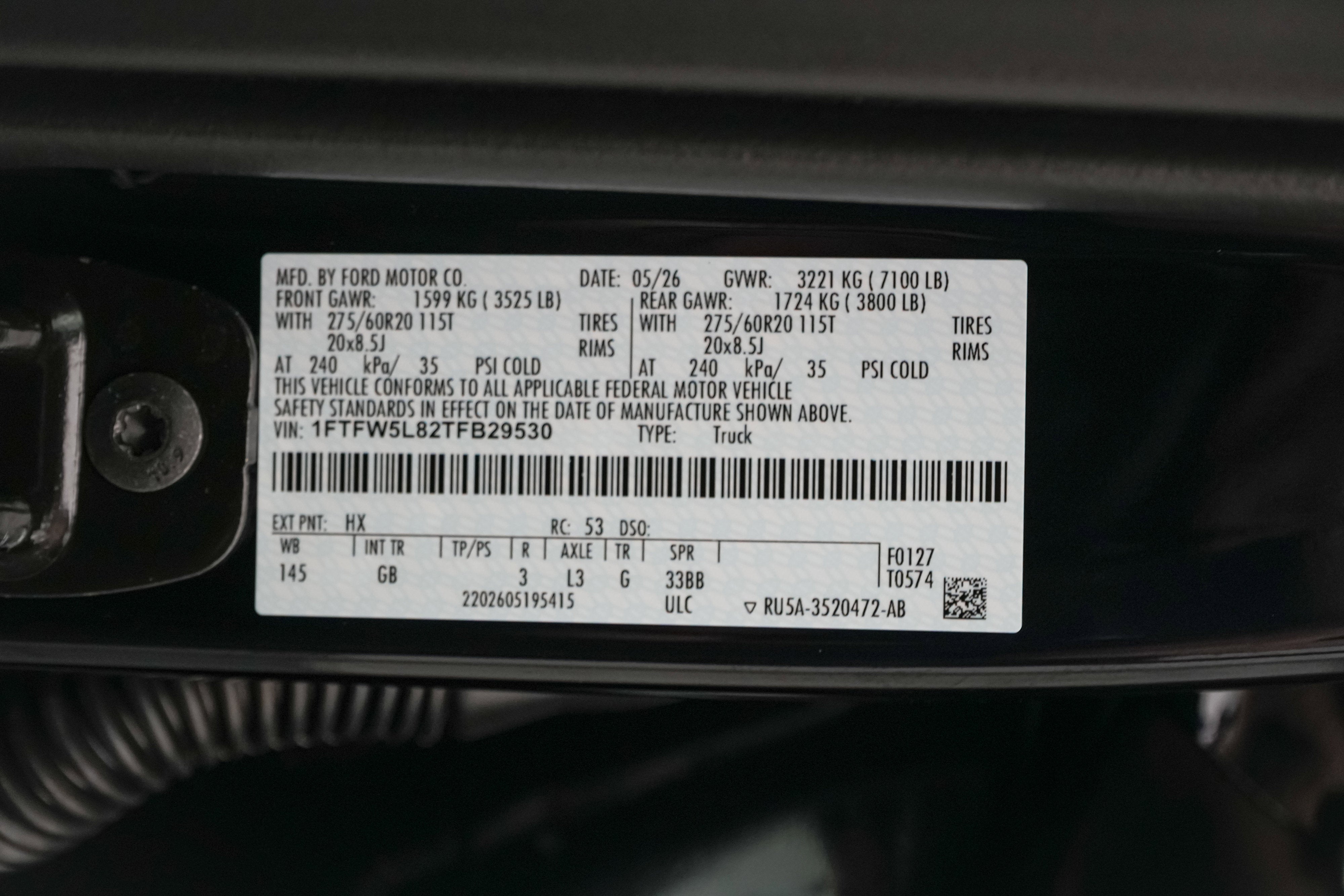 2026 Ford F-150 LARIAT