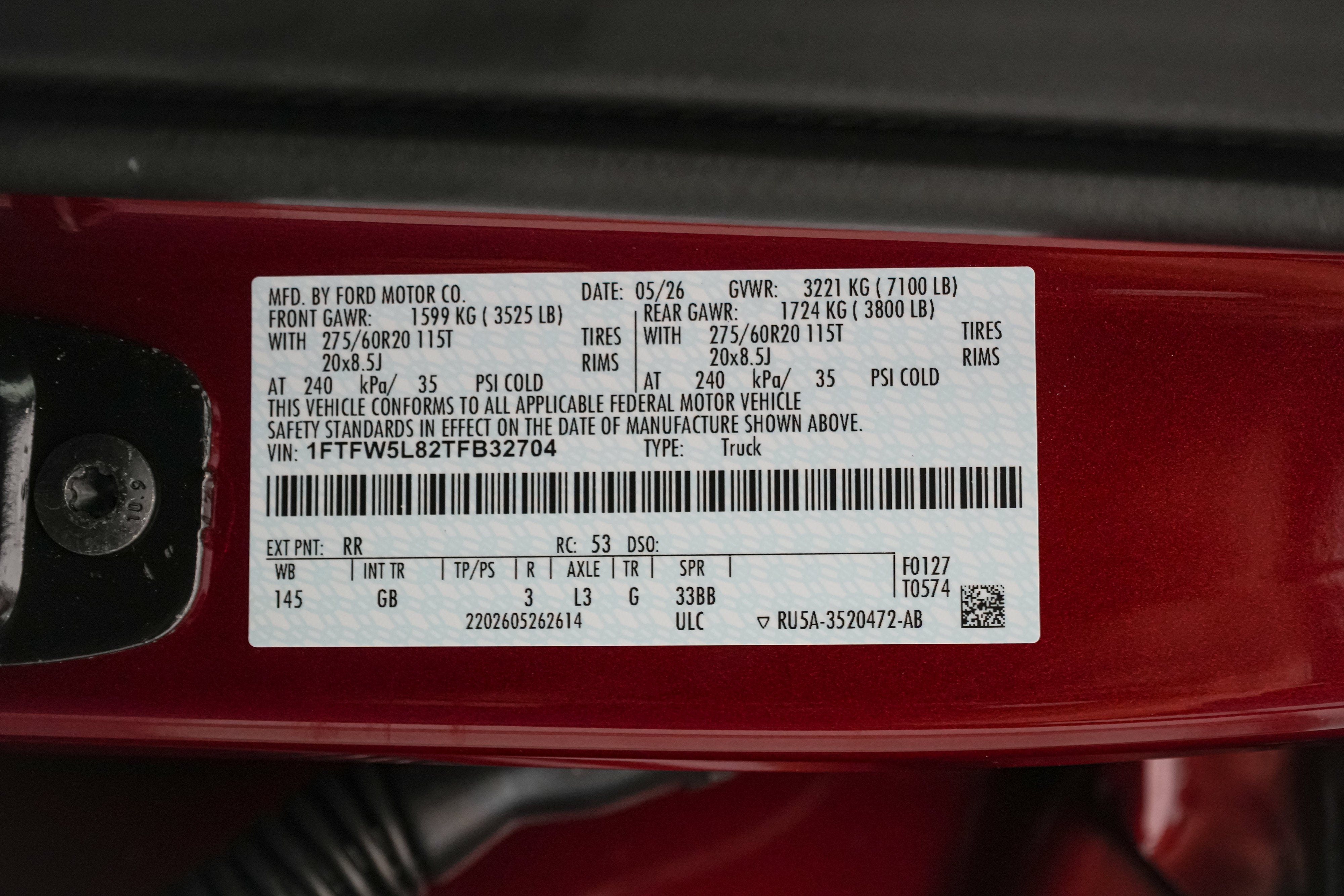 2026 Ford F-150 LARIAT