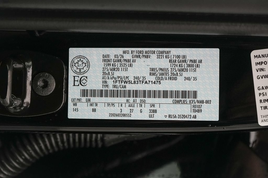 2026 Ford F-150 Lariat
