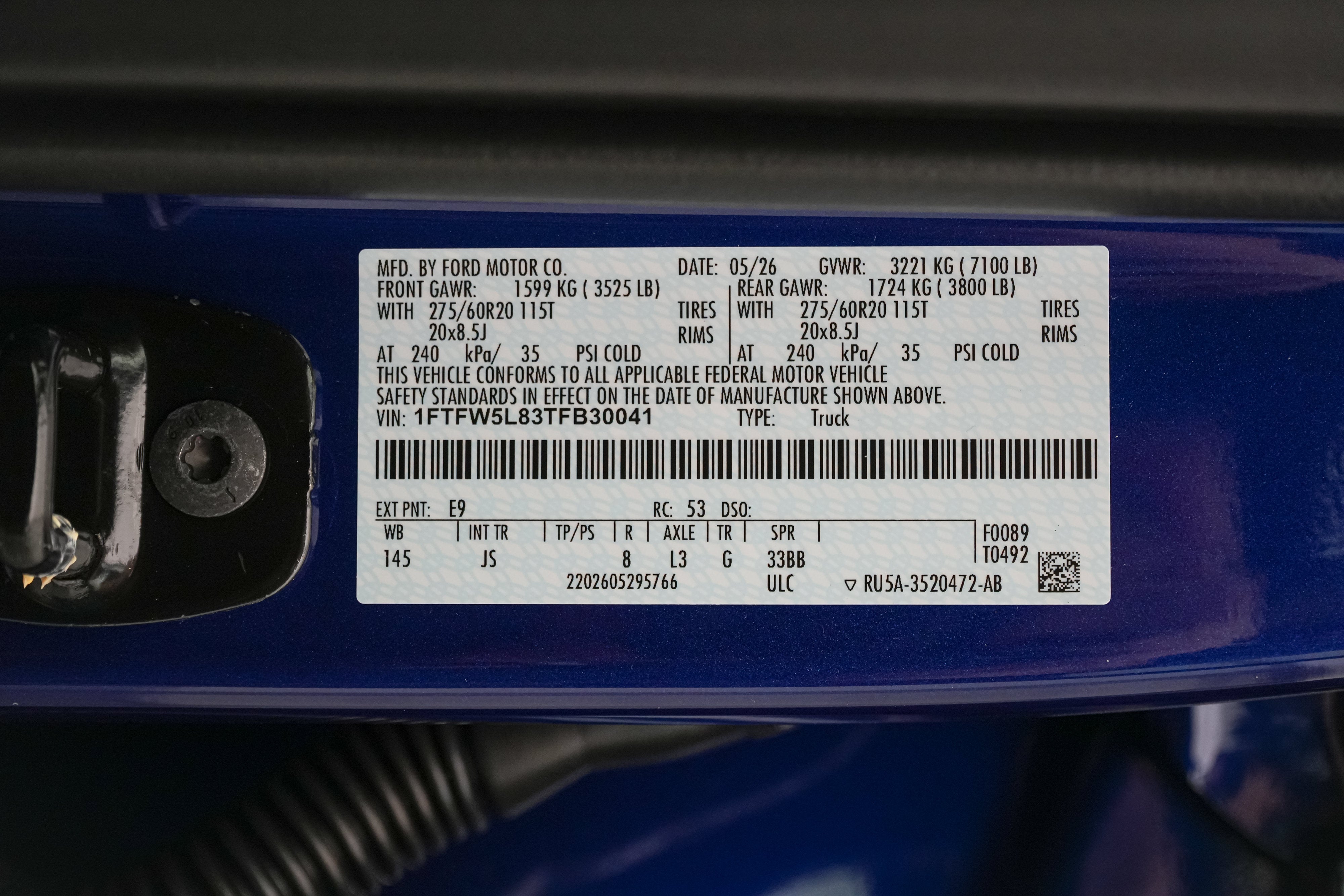 2026 Ford F-150 LARIAT
