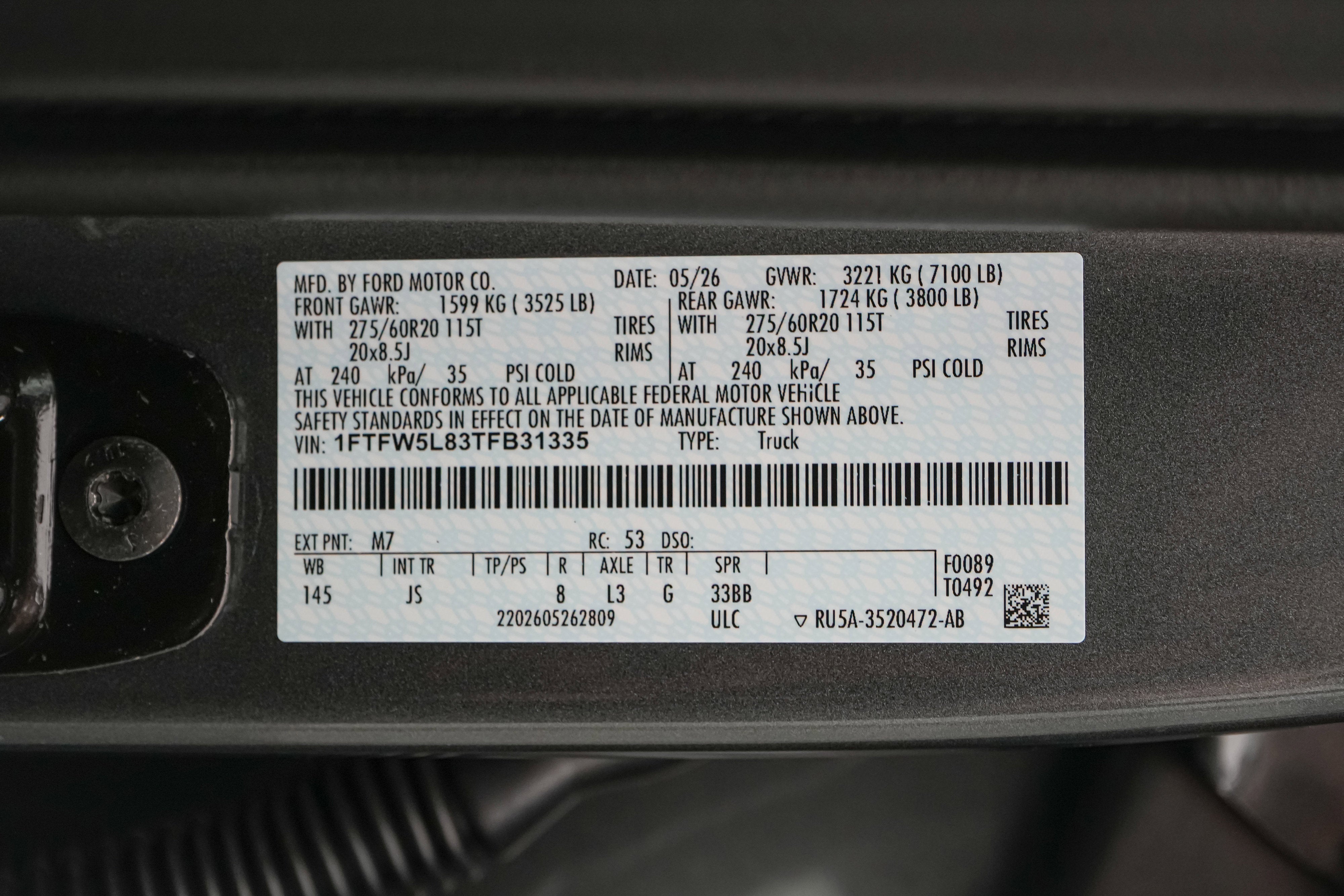 2026 Ford F-150 LARIAT