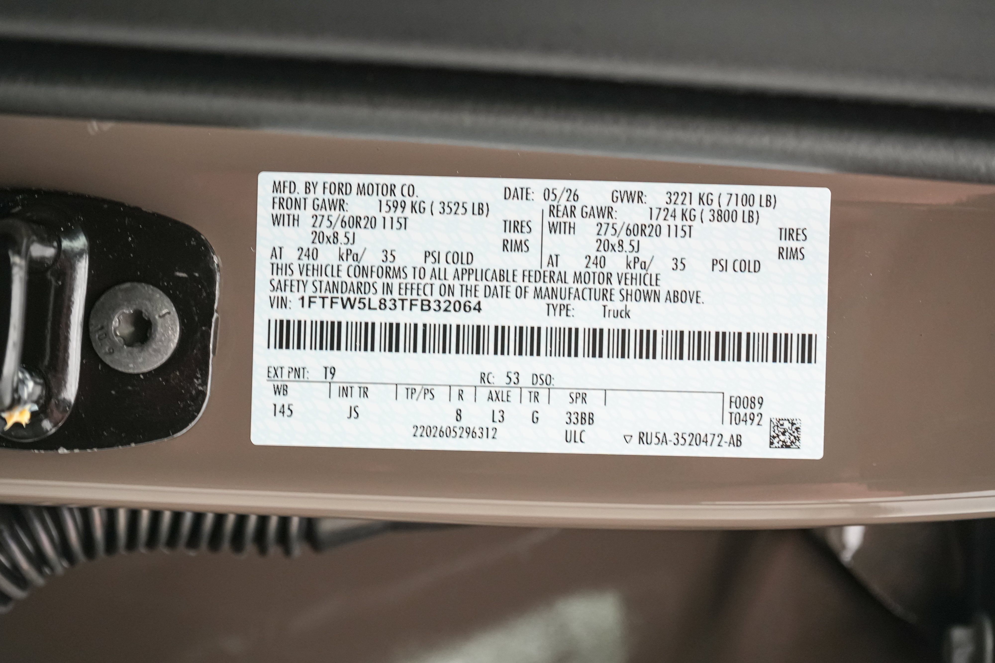 2026 Ford F-150 LARIAT