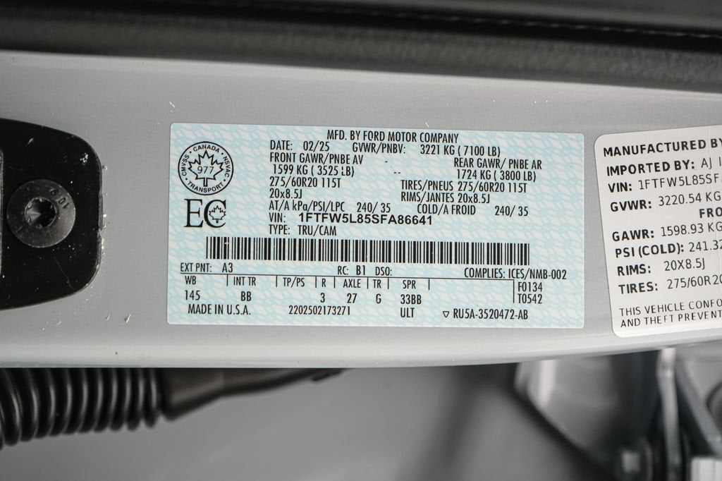 2025 Ford F-150 Lariat