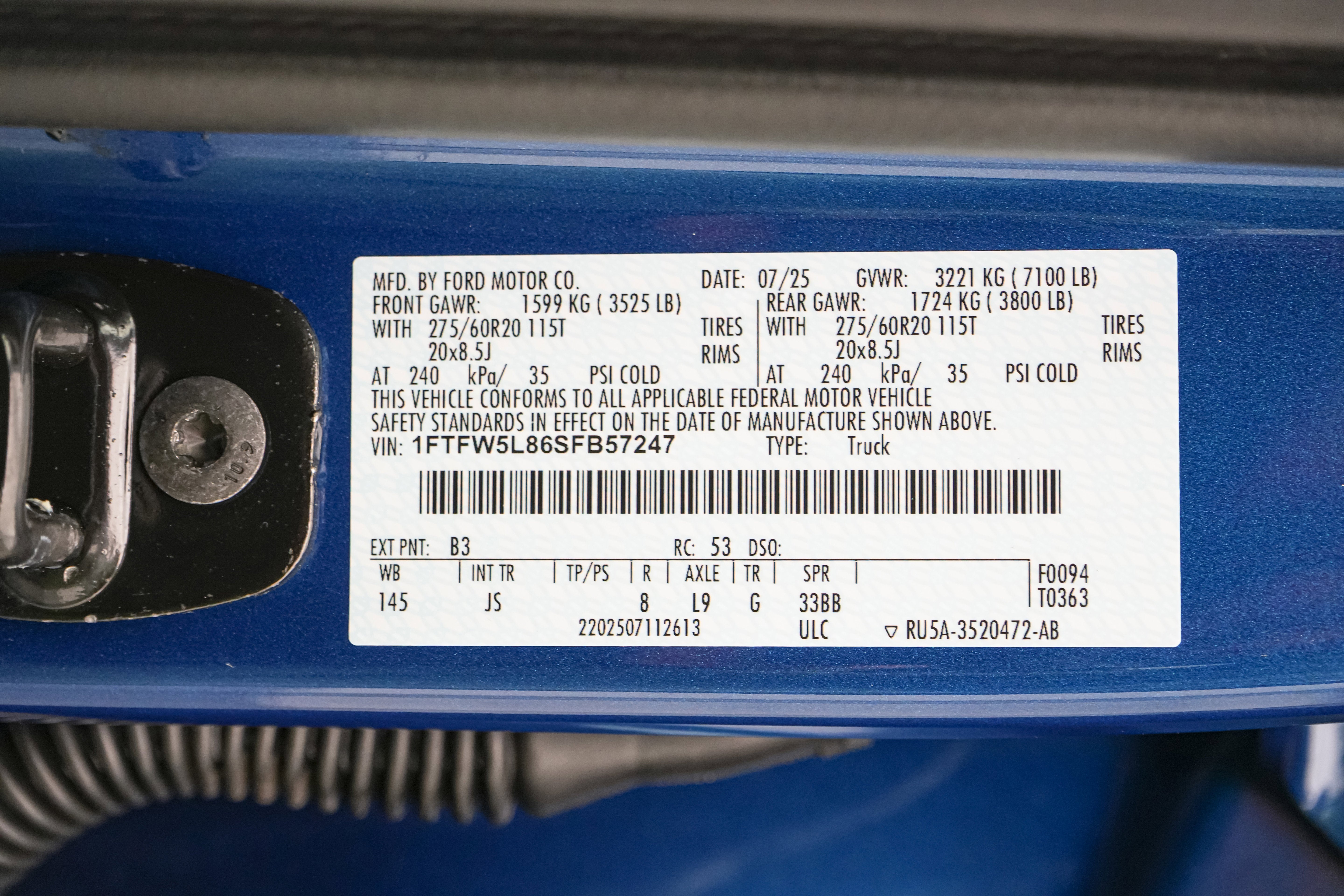 2025 Ford F-150 LARIAT