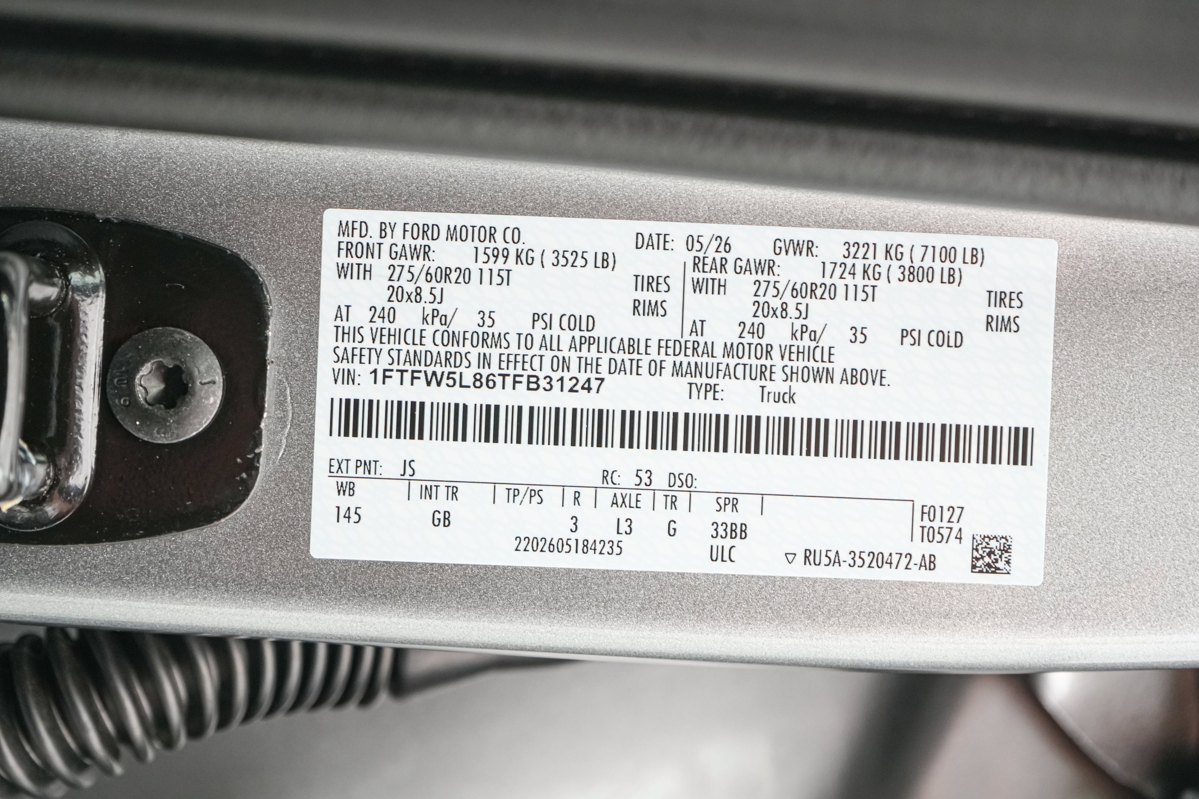 2026 Ford F-150 LARIAT