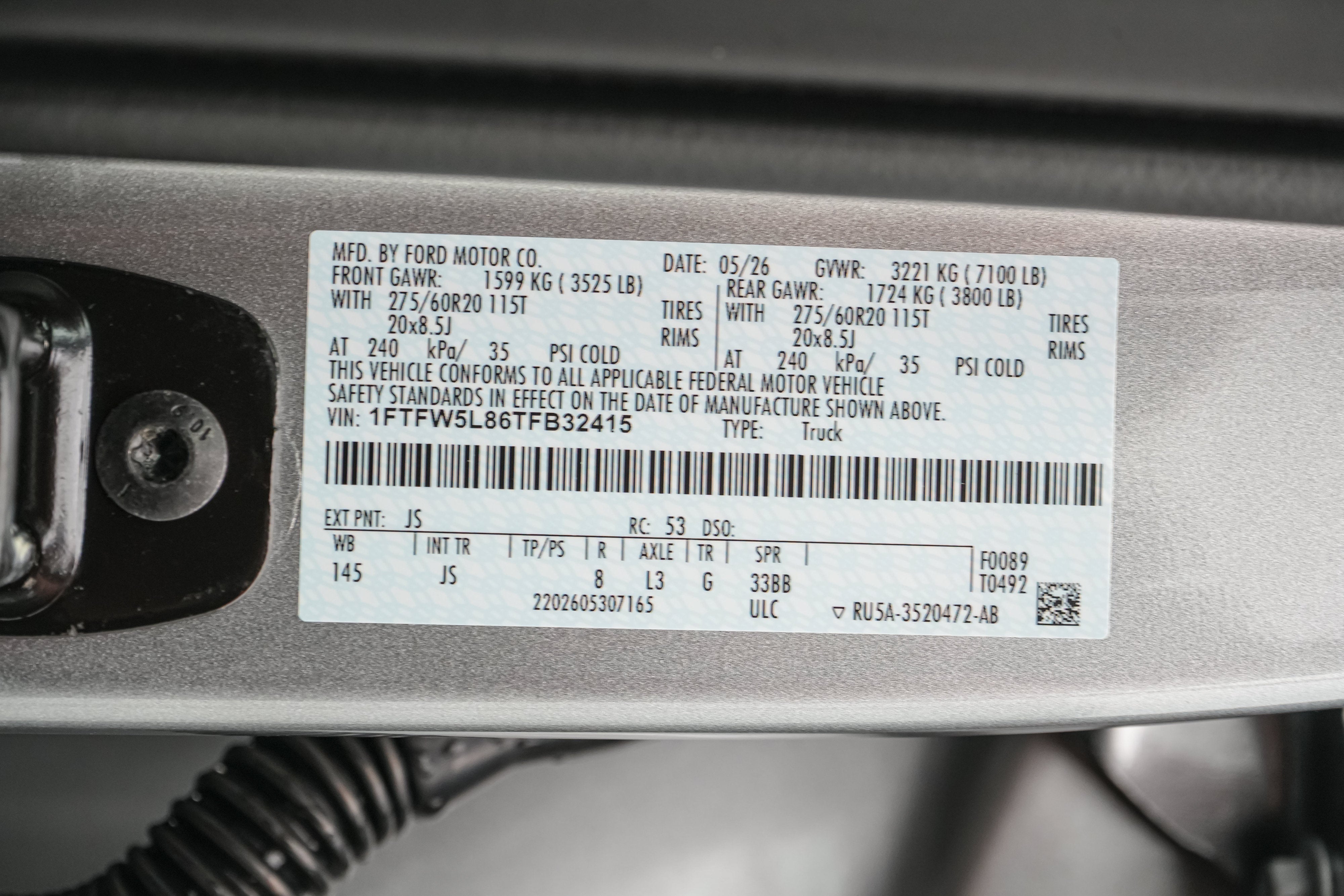 2026 Ford F-150 LARIAT