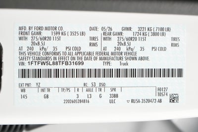 2026 Ford F-150 LARIAT