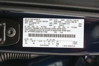 2025 Ford F-150 Platinum