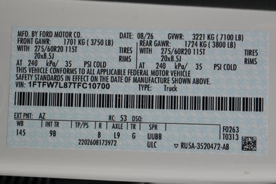 2026 Ford F-150 Platinum