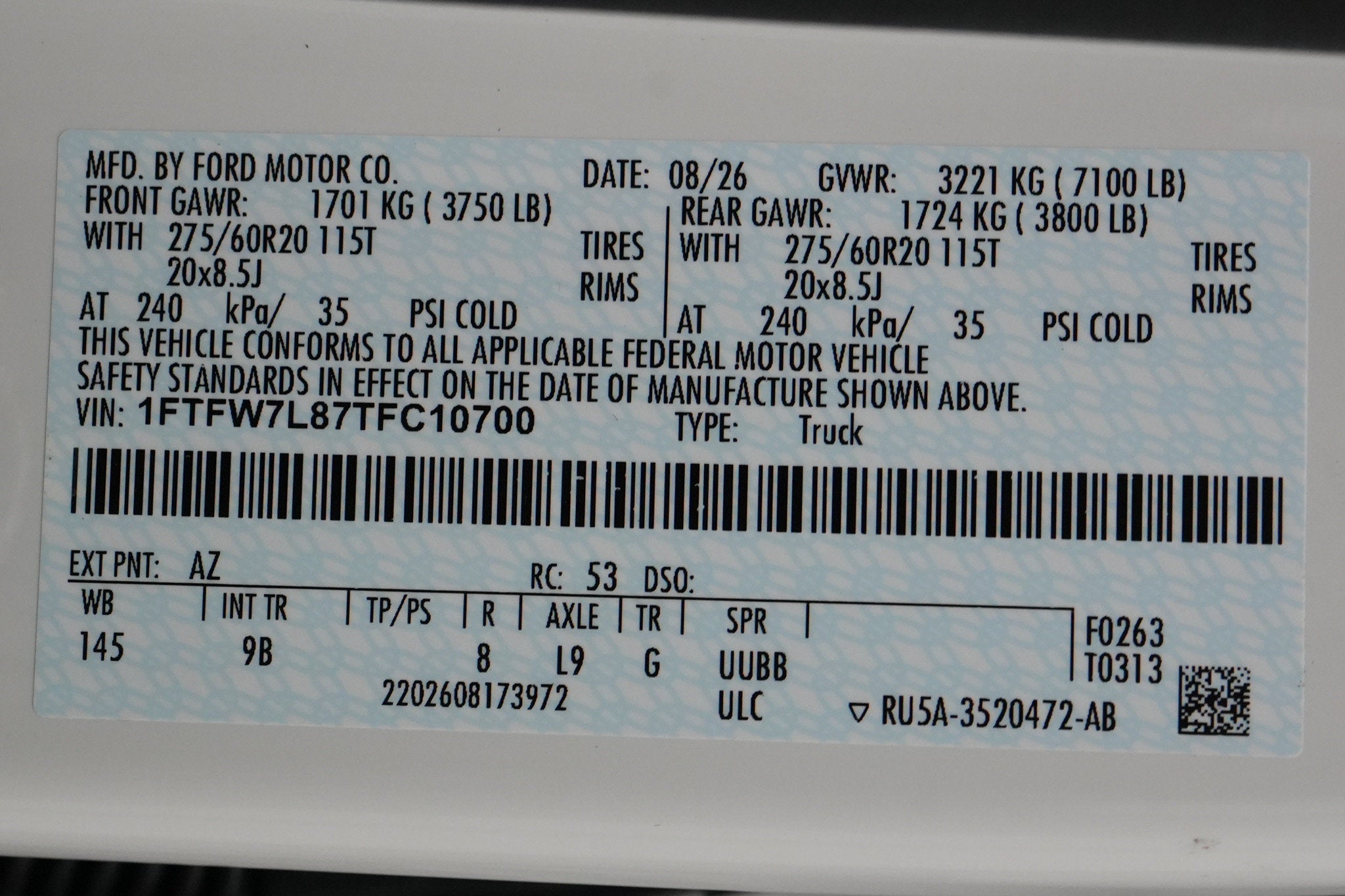 2026 Ford F-150 Platinum