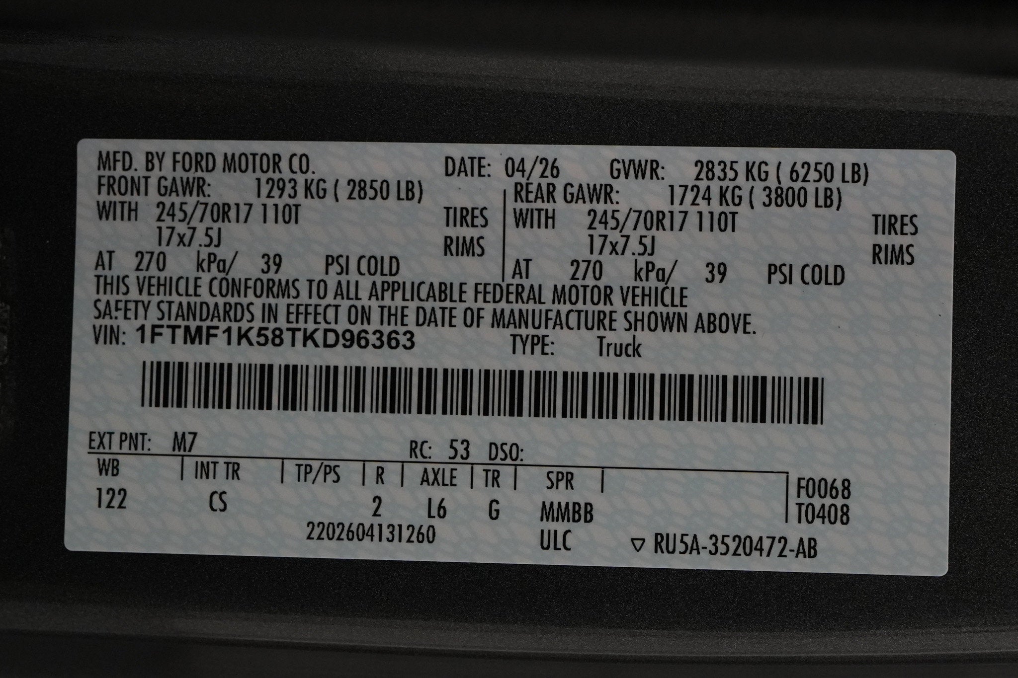 2026 Ford F-150 Lightning Bolt SC