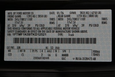 2026 Ford F-150 Lightning Bolt SC