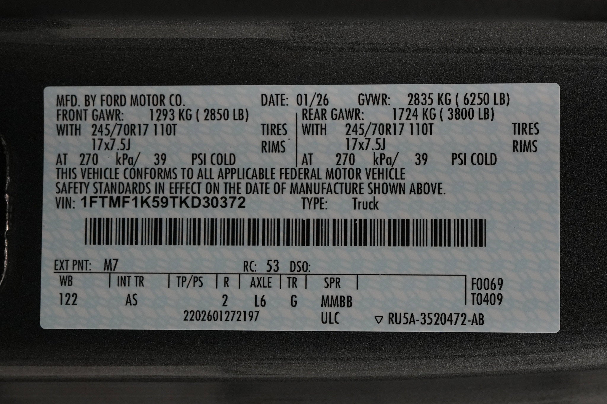 2026 Ford F-150 Lightning Bolt SC