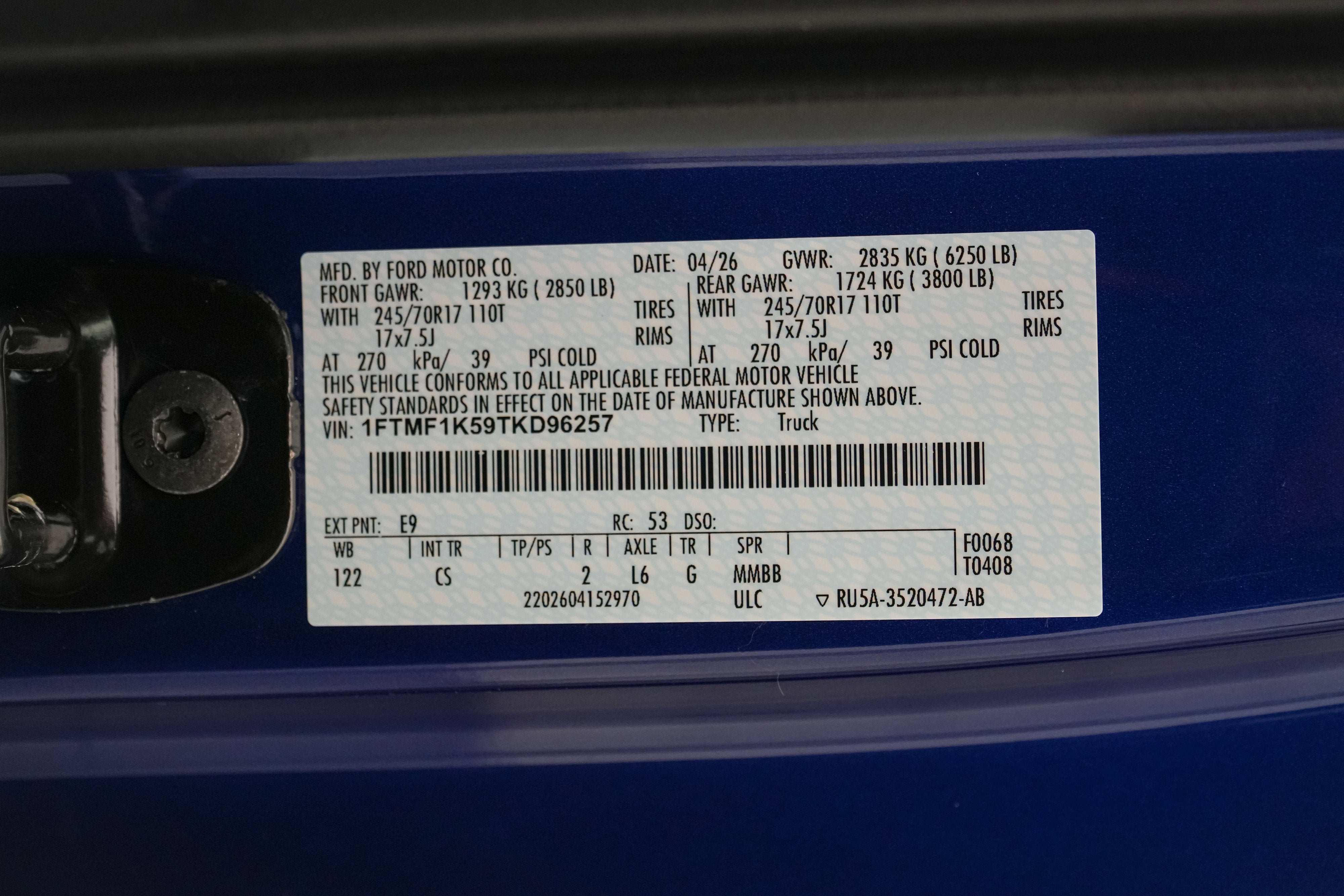 2026 Ford F-150 Lightning Bolt SC