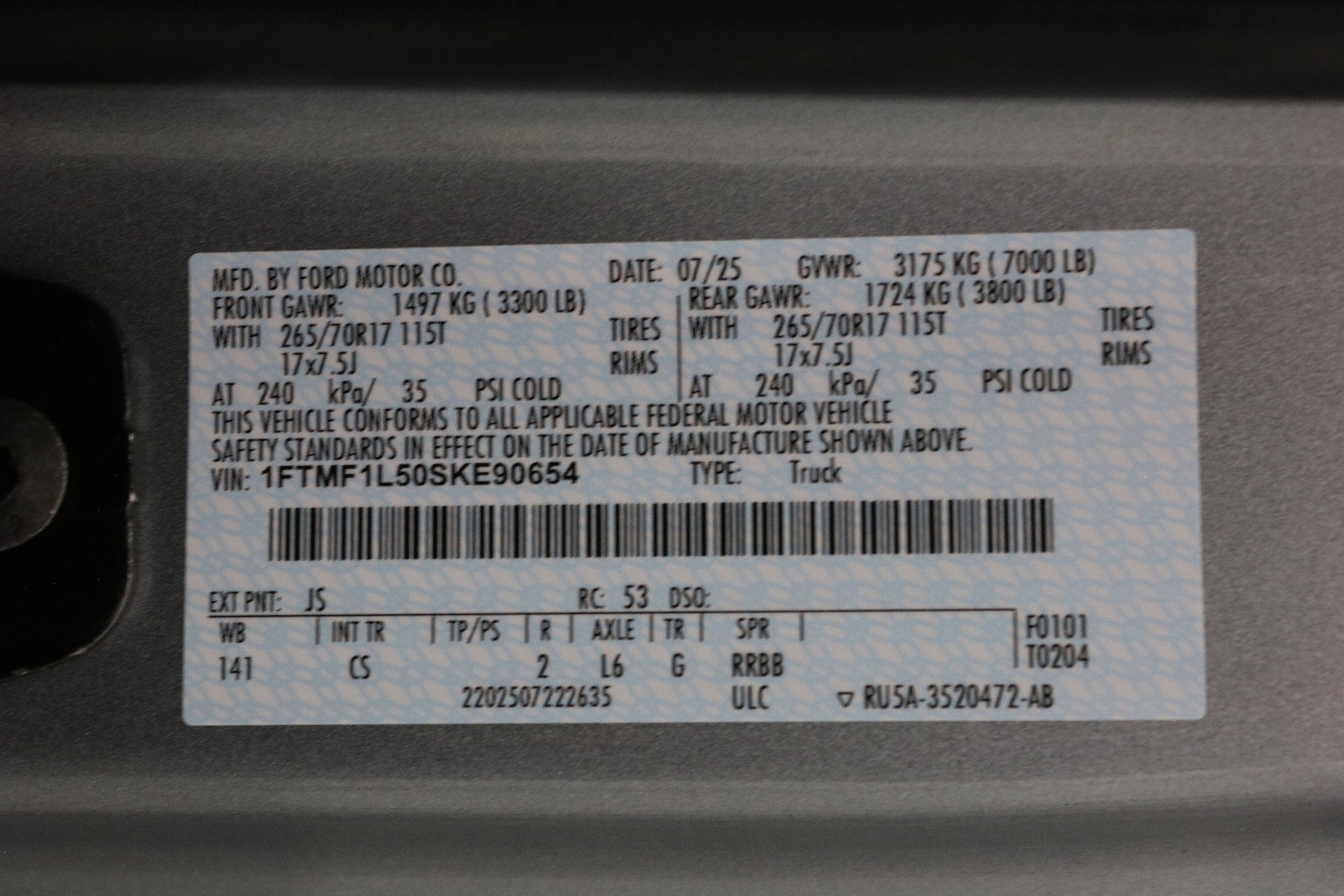 2025 Ford F-150 Custom Classic