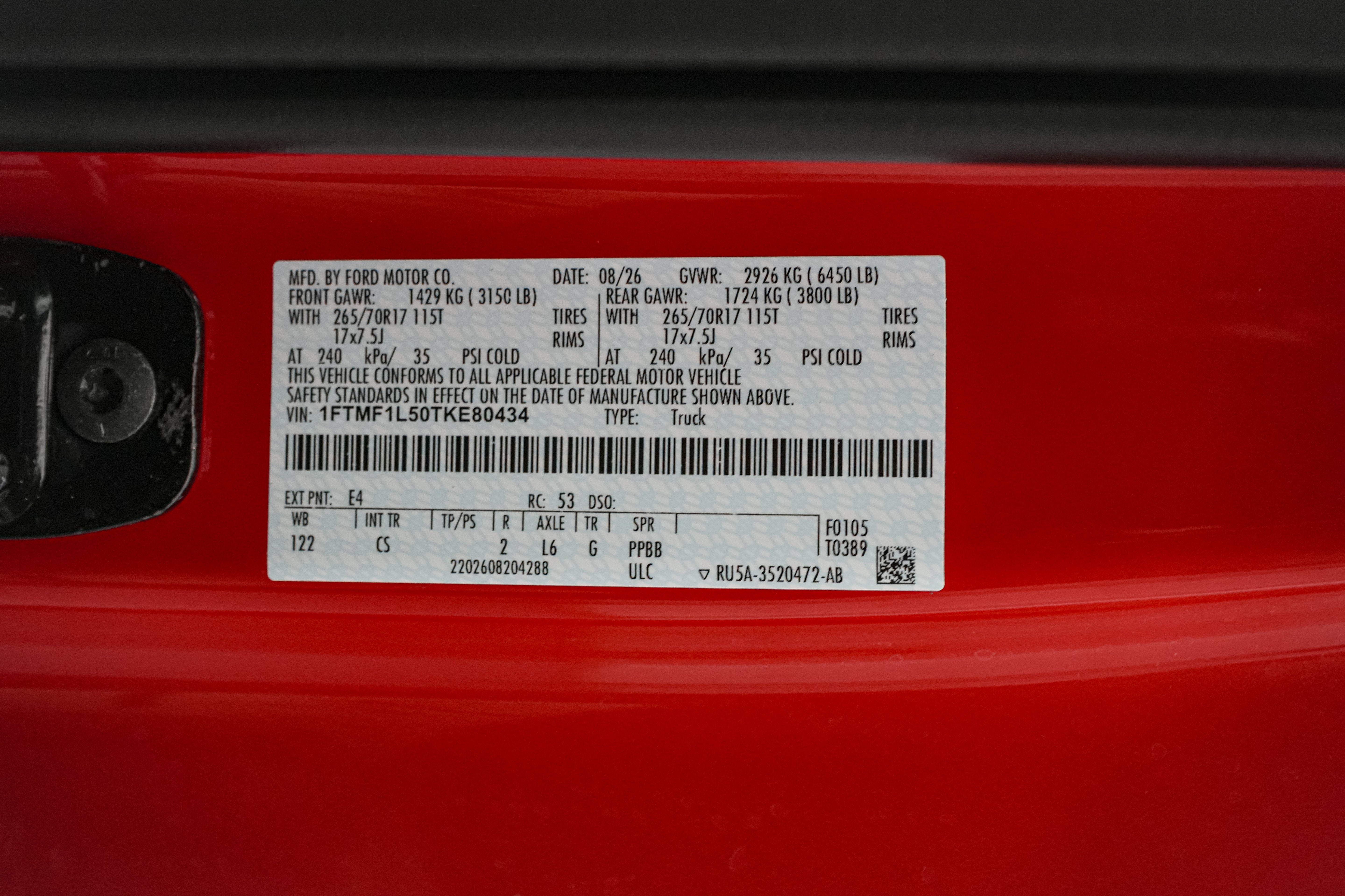 2026 Ford F-150 Lightning Bolt SC