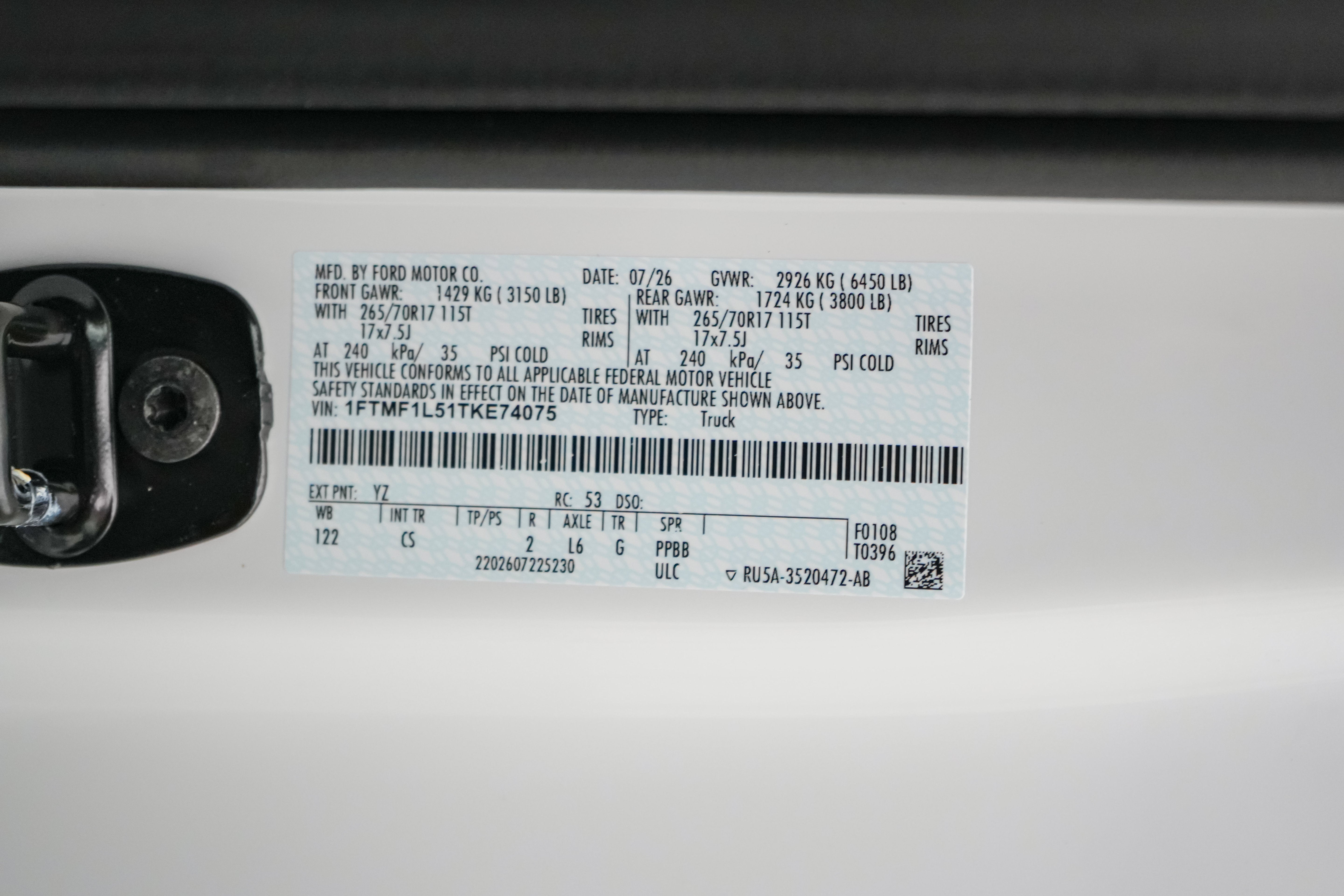 2026 Ford F-150 Lightning Bolt SC