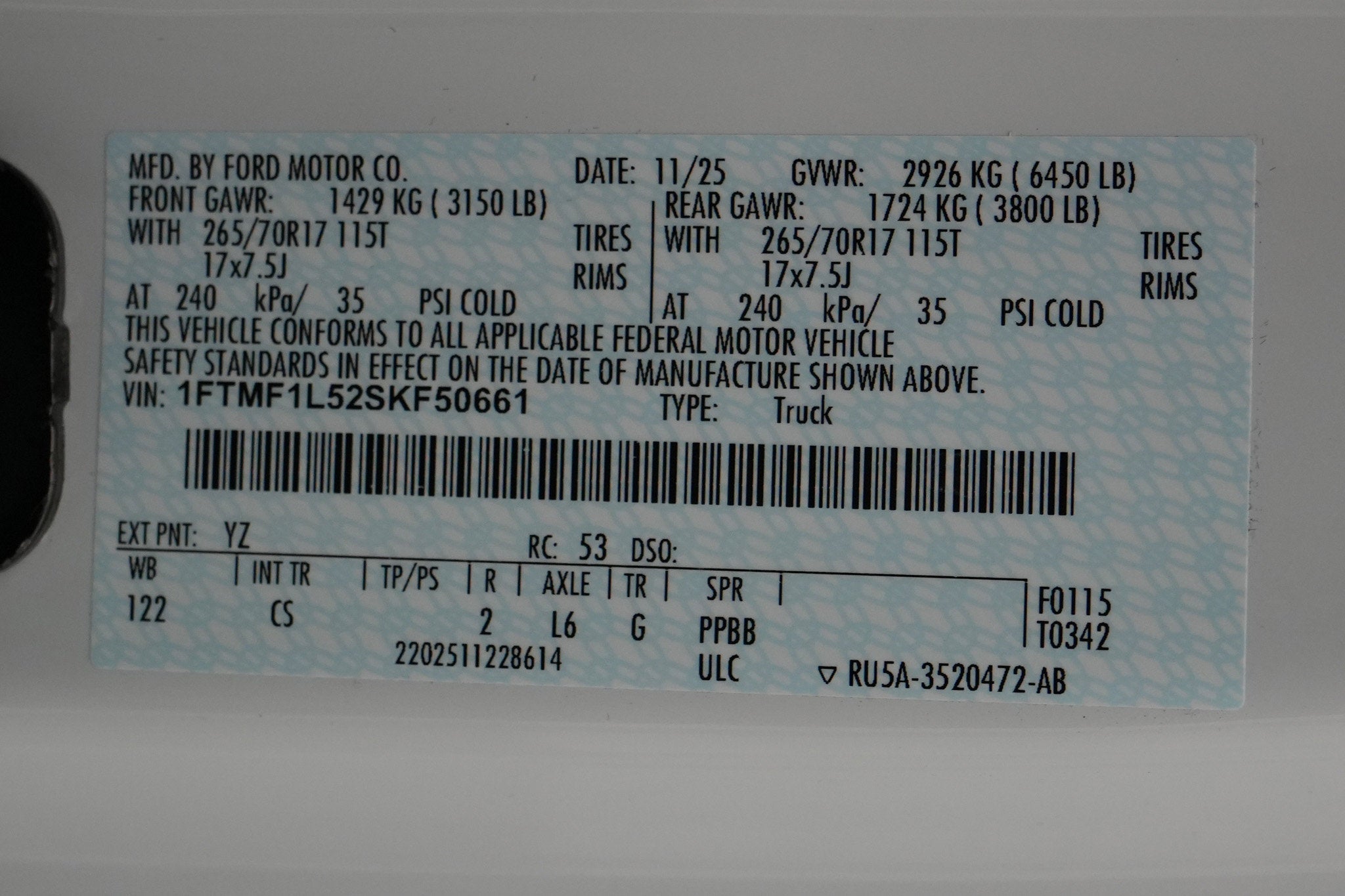 2025 Ford F-150 Lightning Bolt Supercharged