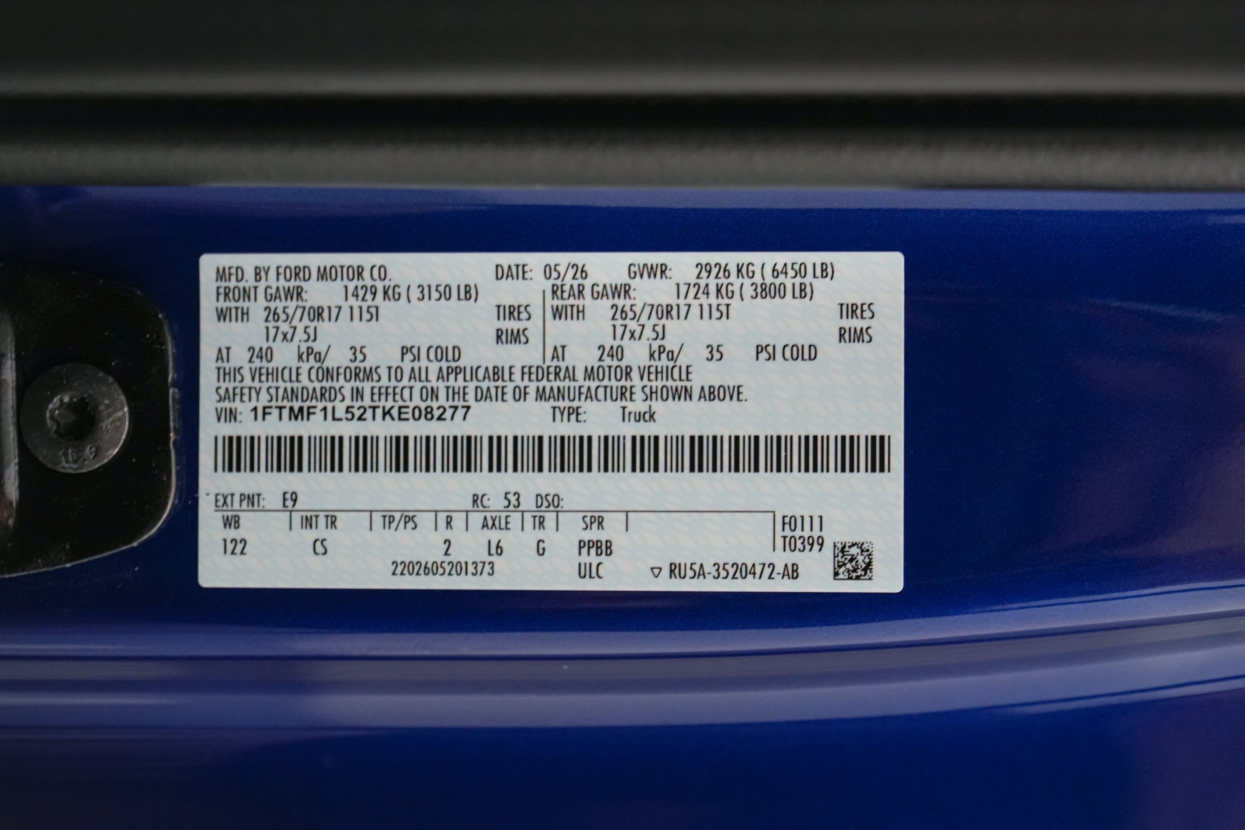 2026 Ford F-150 Lightning Bolt SC