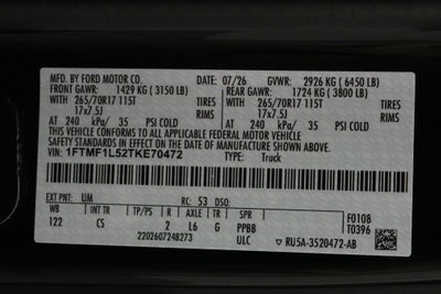 2026 Ford F-150 Lightning Bolt SC
