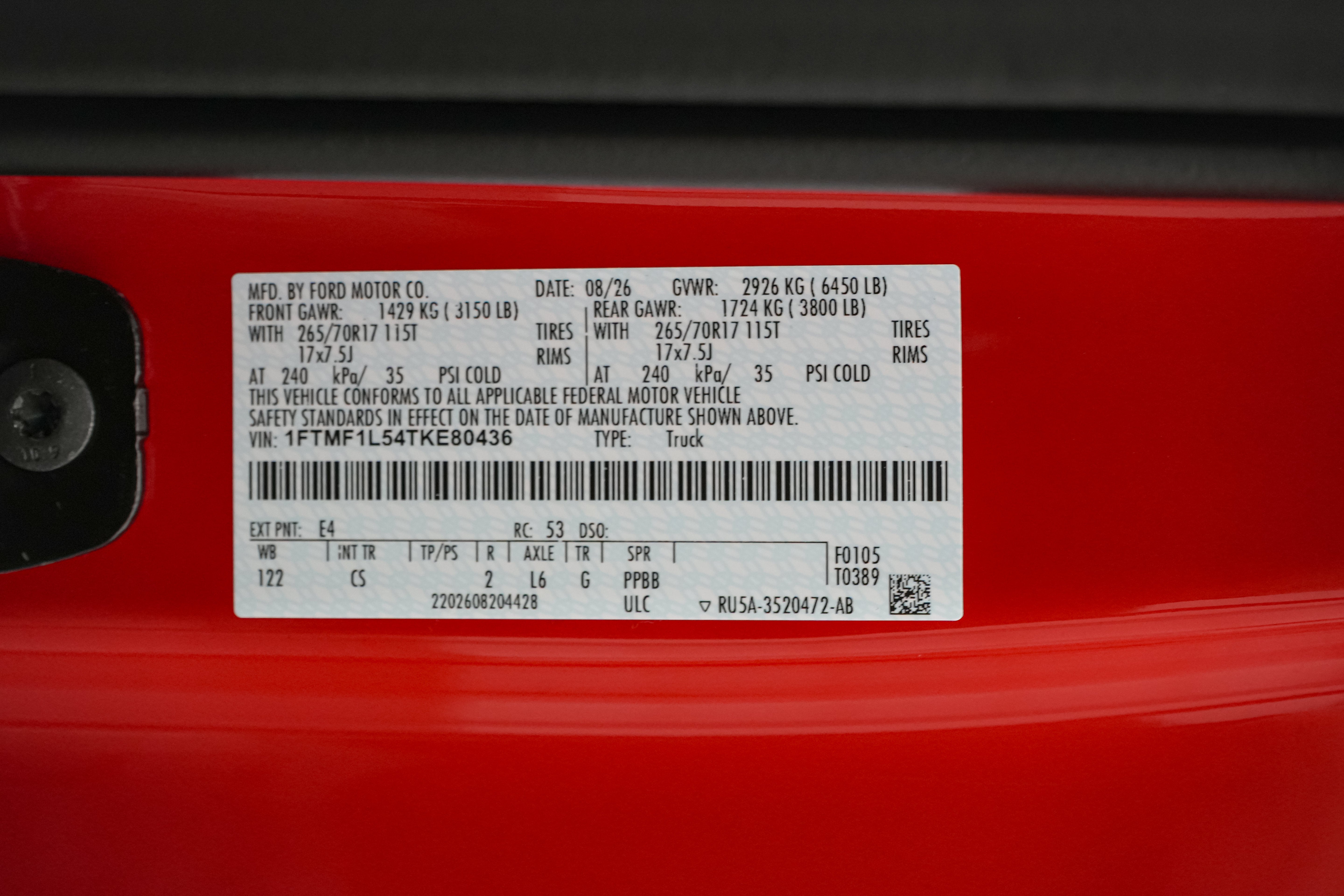 2026 Ford F-150 Lightning Bolt SC