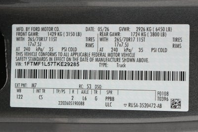2026 Ford F-150 Lightning Bolt SC