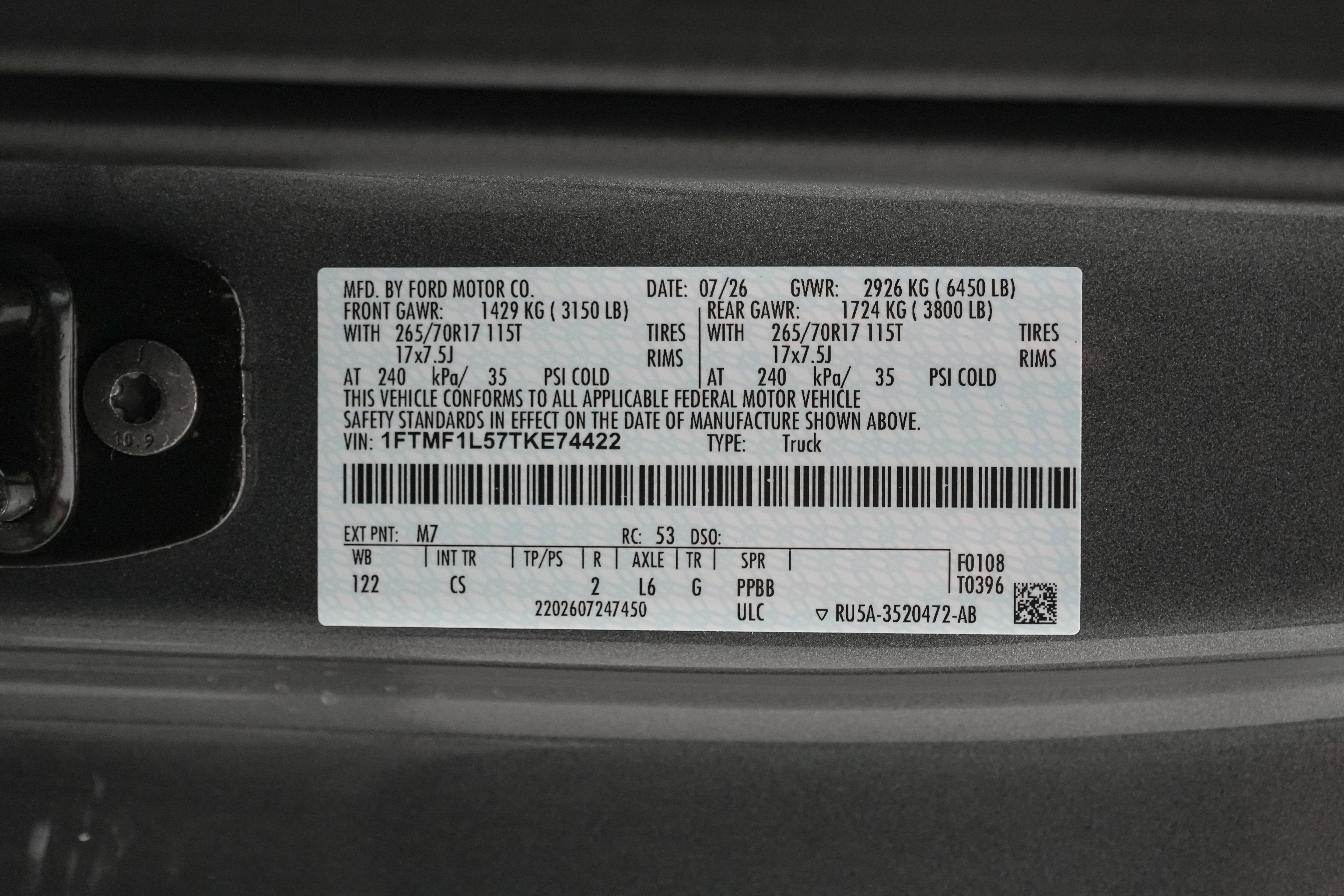 2026 Ford F-150 Lightning Bolt SC