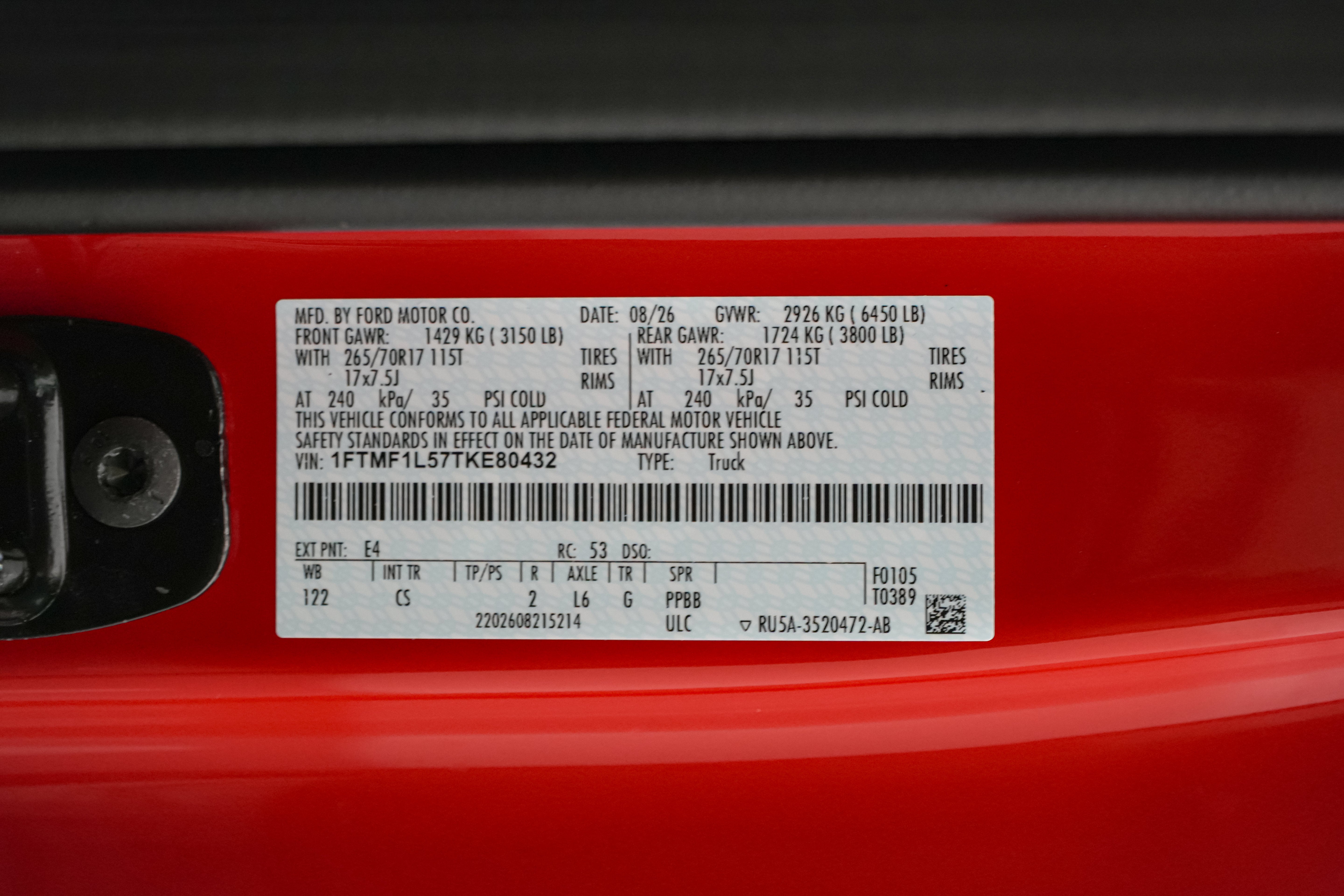 2026 Ford F-150 Lightning Bolt SC