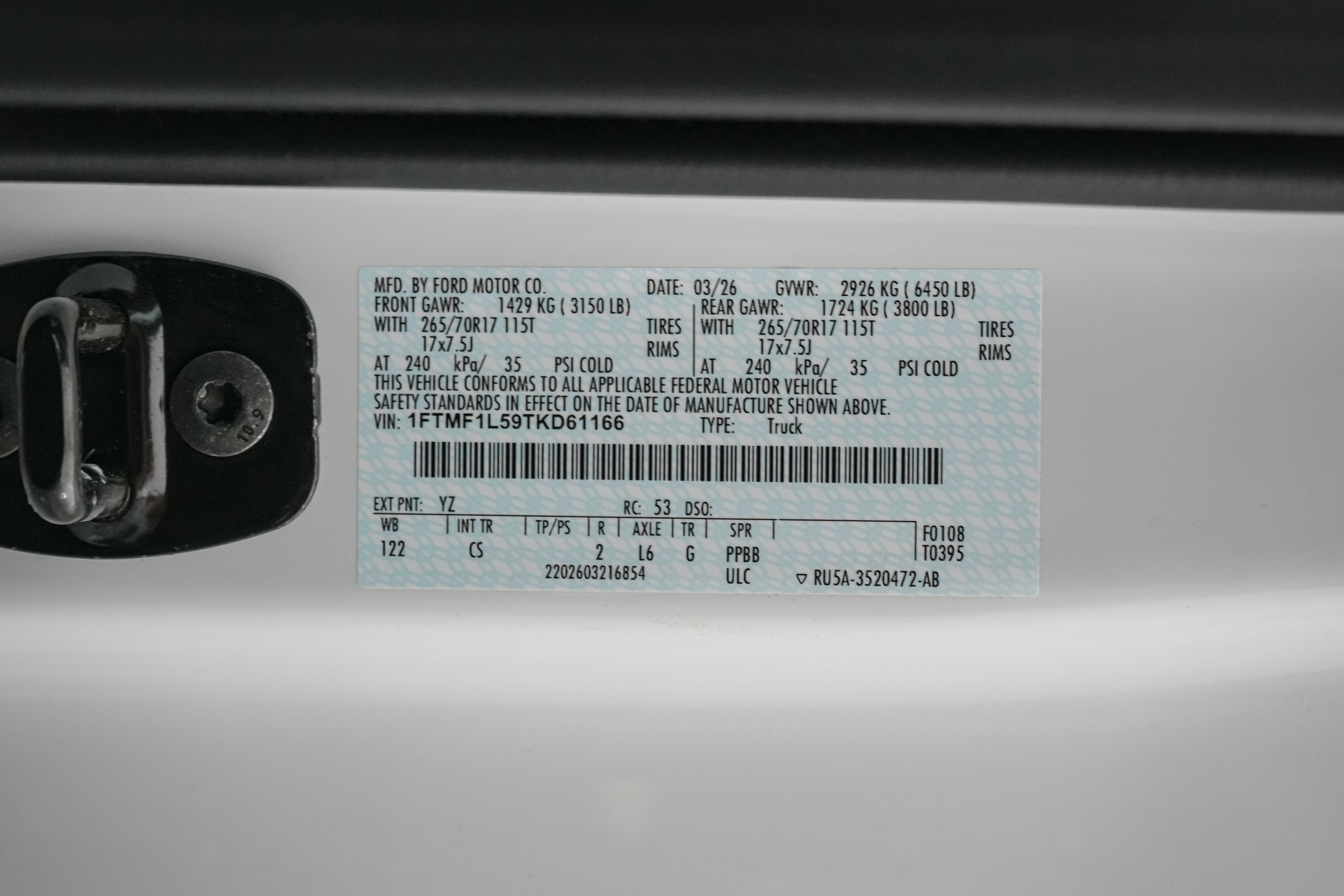 2026 Ford F-150 Lightning Bolt SC