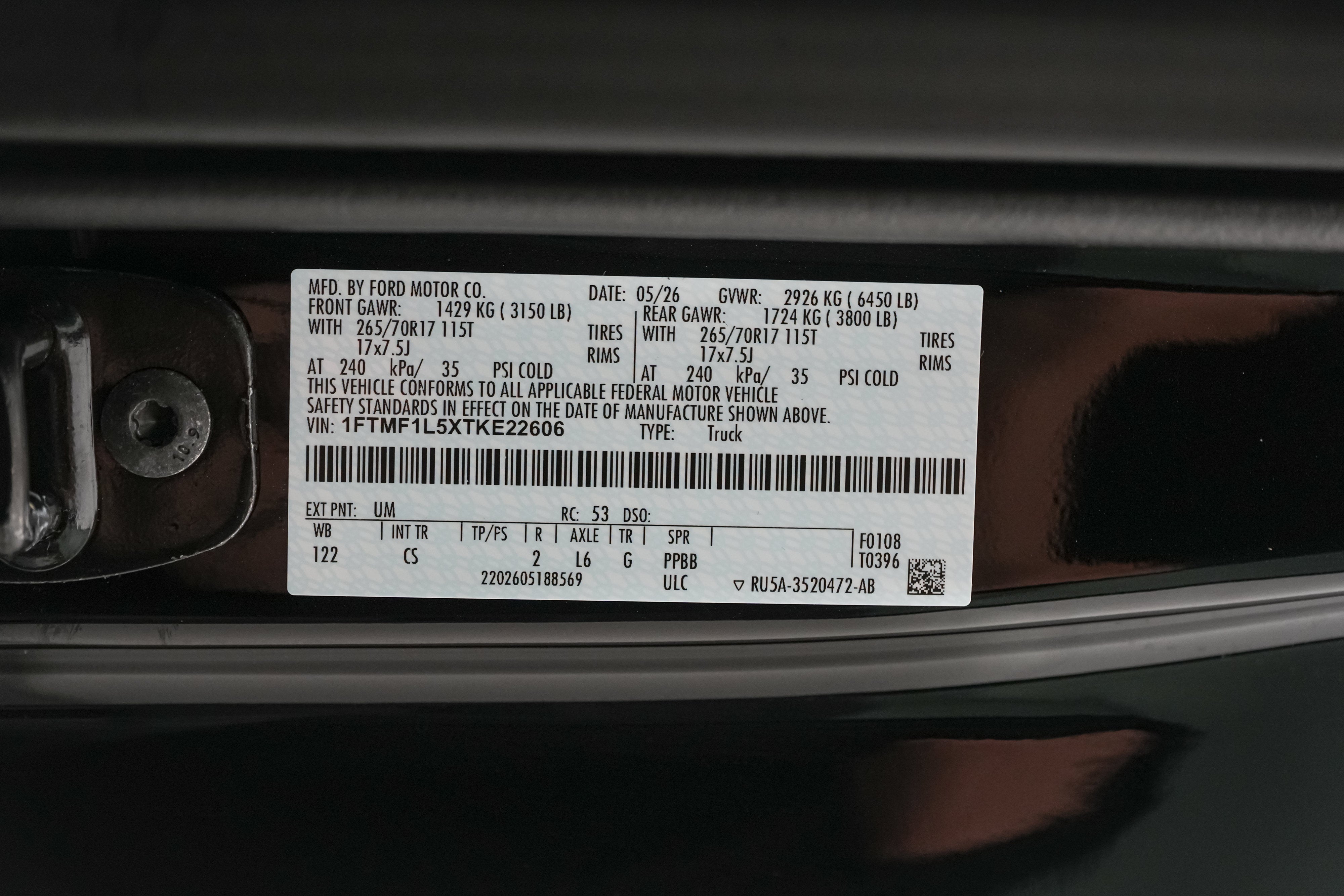 2026 Ford F-150 Lightning Bolt SC