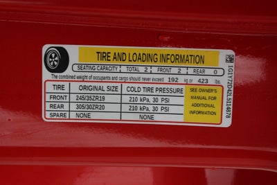 2020 Chevrolet Corvette Stingray 2LT