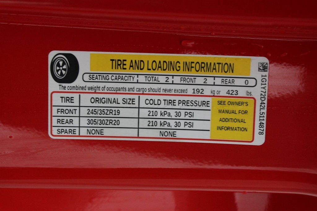 2020 Chevrolet Corvette Stingray 2LT